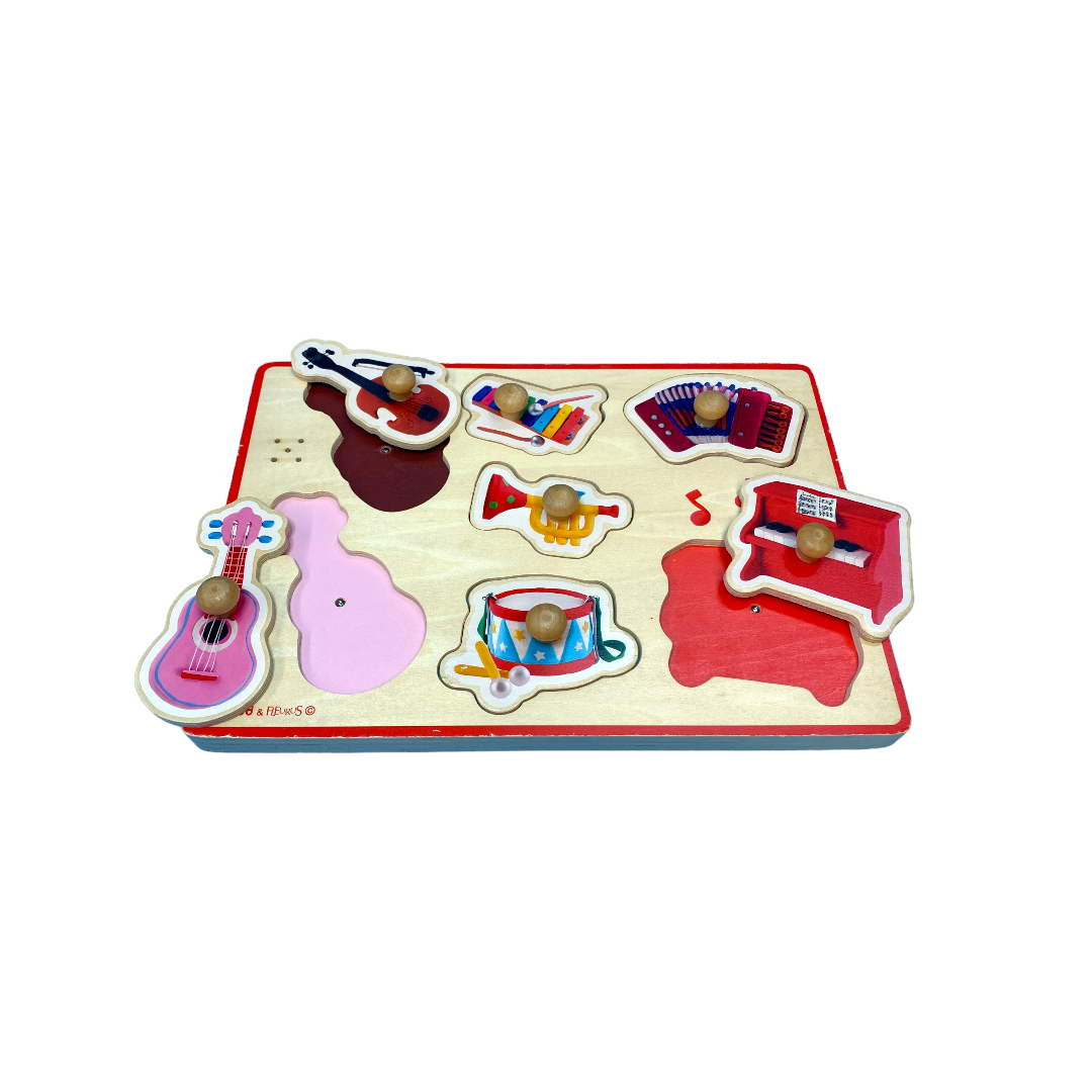 Puzzle musical - Les instruments - 7 pièces