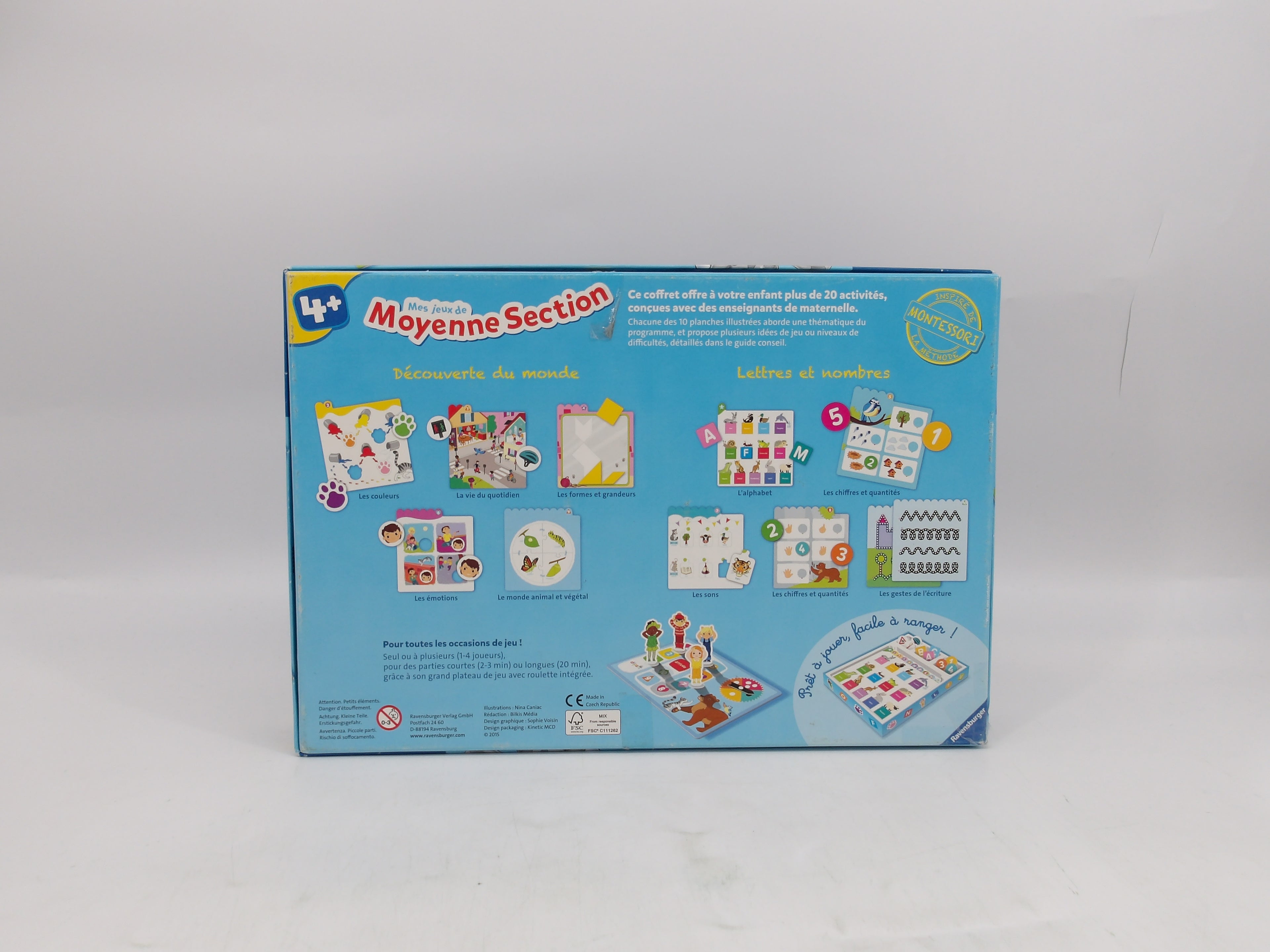 Mes jeux de moyenne section- Édition 2014