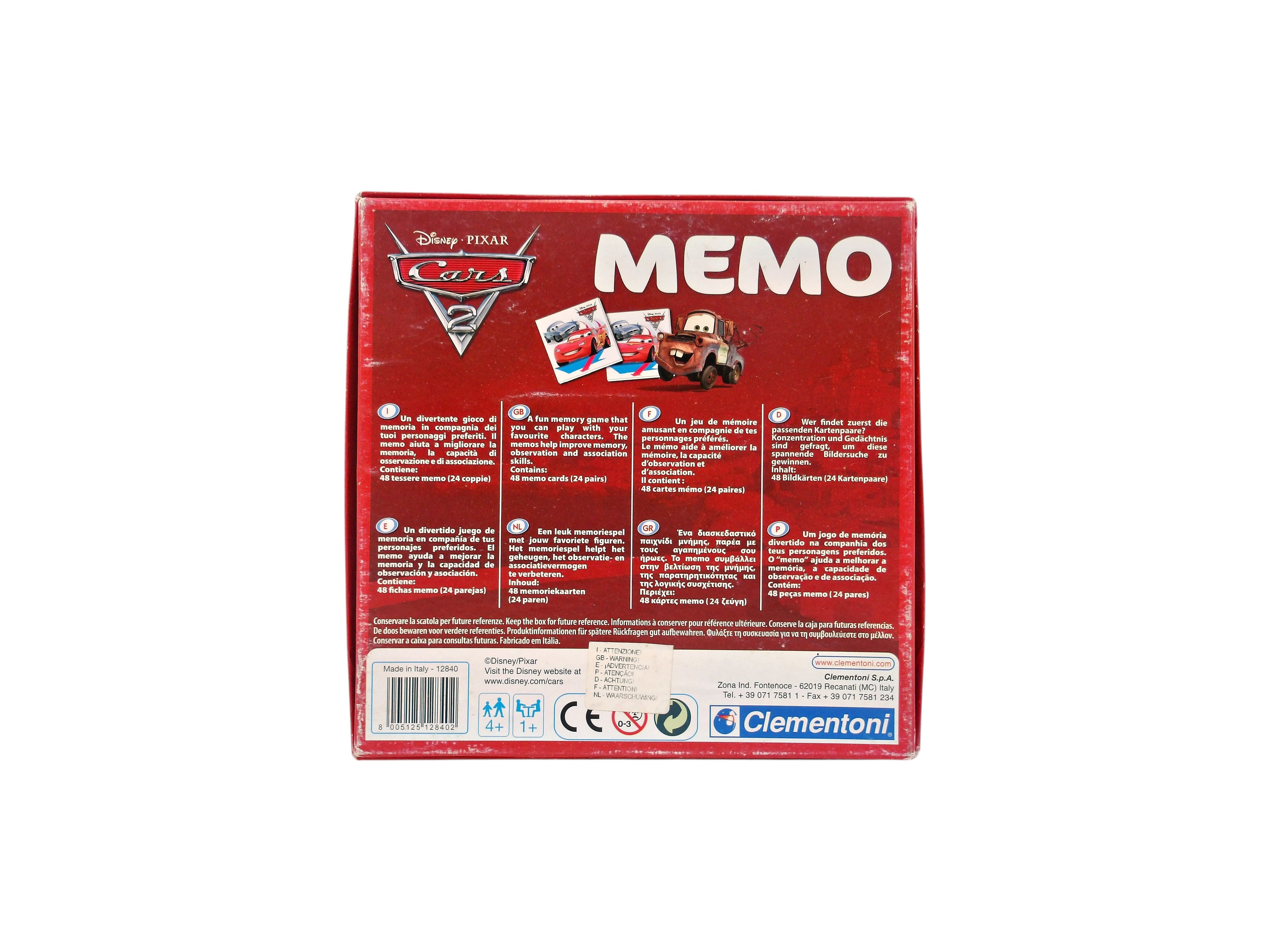 Memory - Cars 2