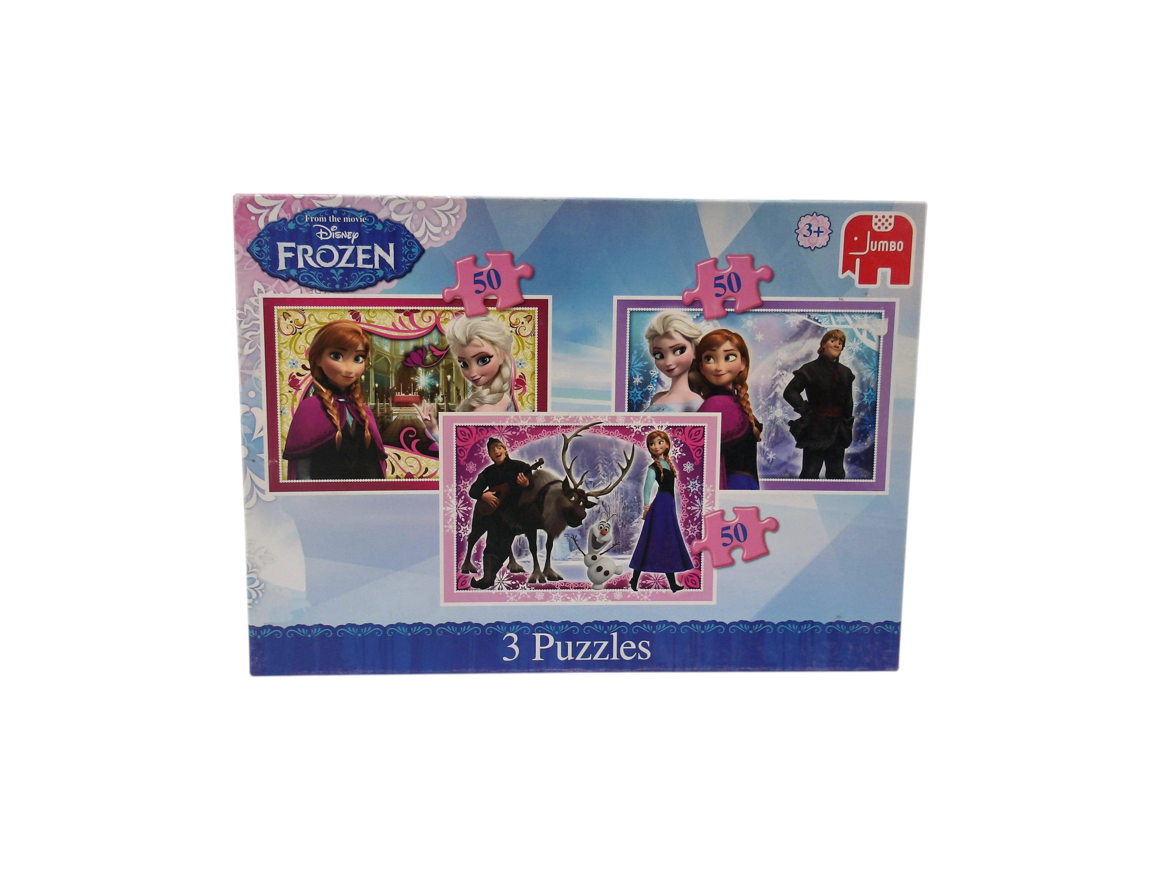 Puzzle - Reine des Neiges - 3 x 50 pièces