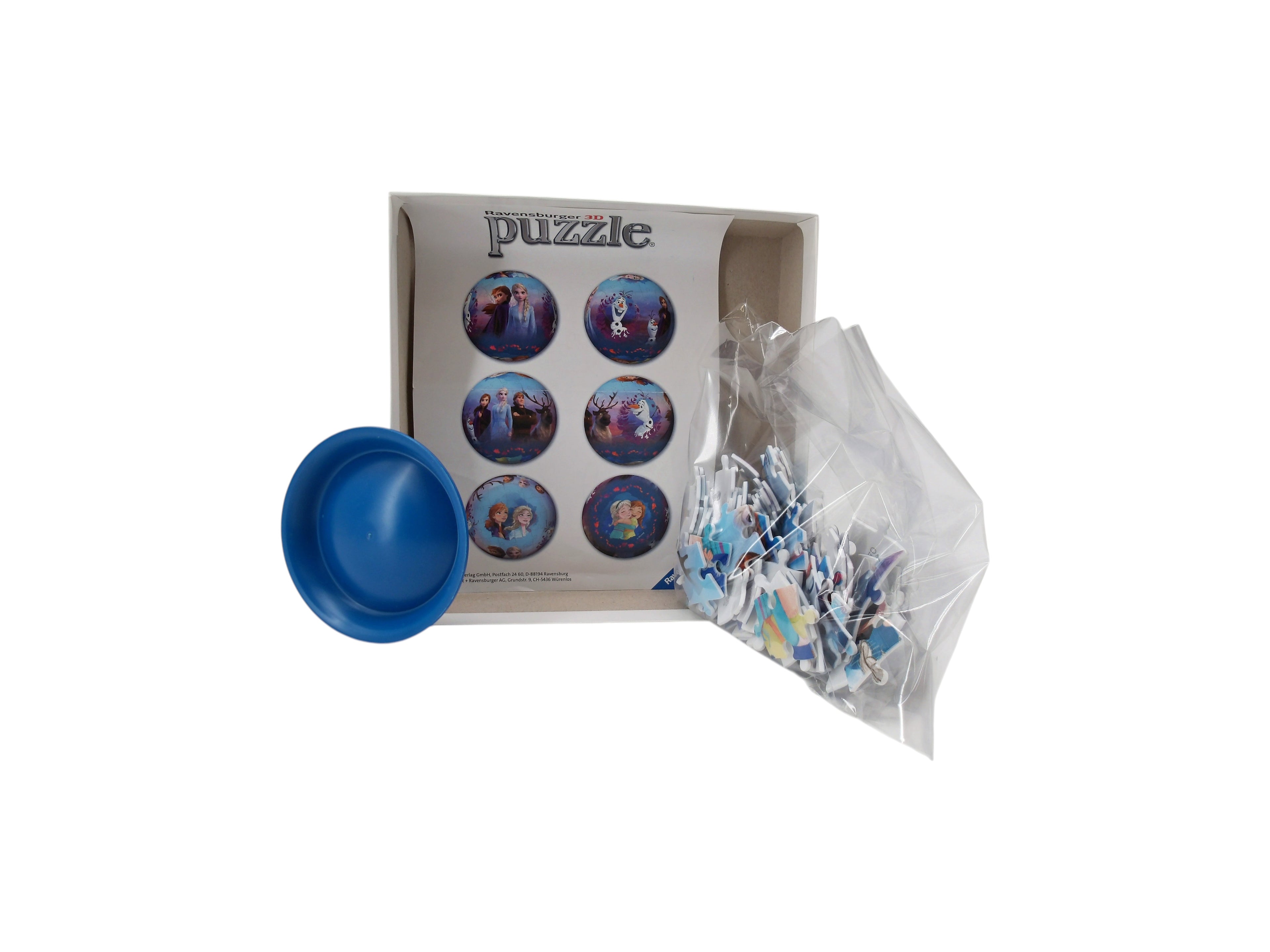 Puzzle ron 3D - La Reine des Neiges - 72 pièces