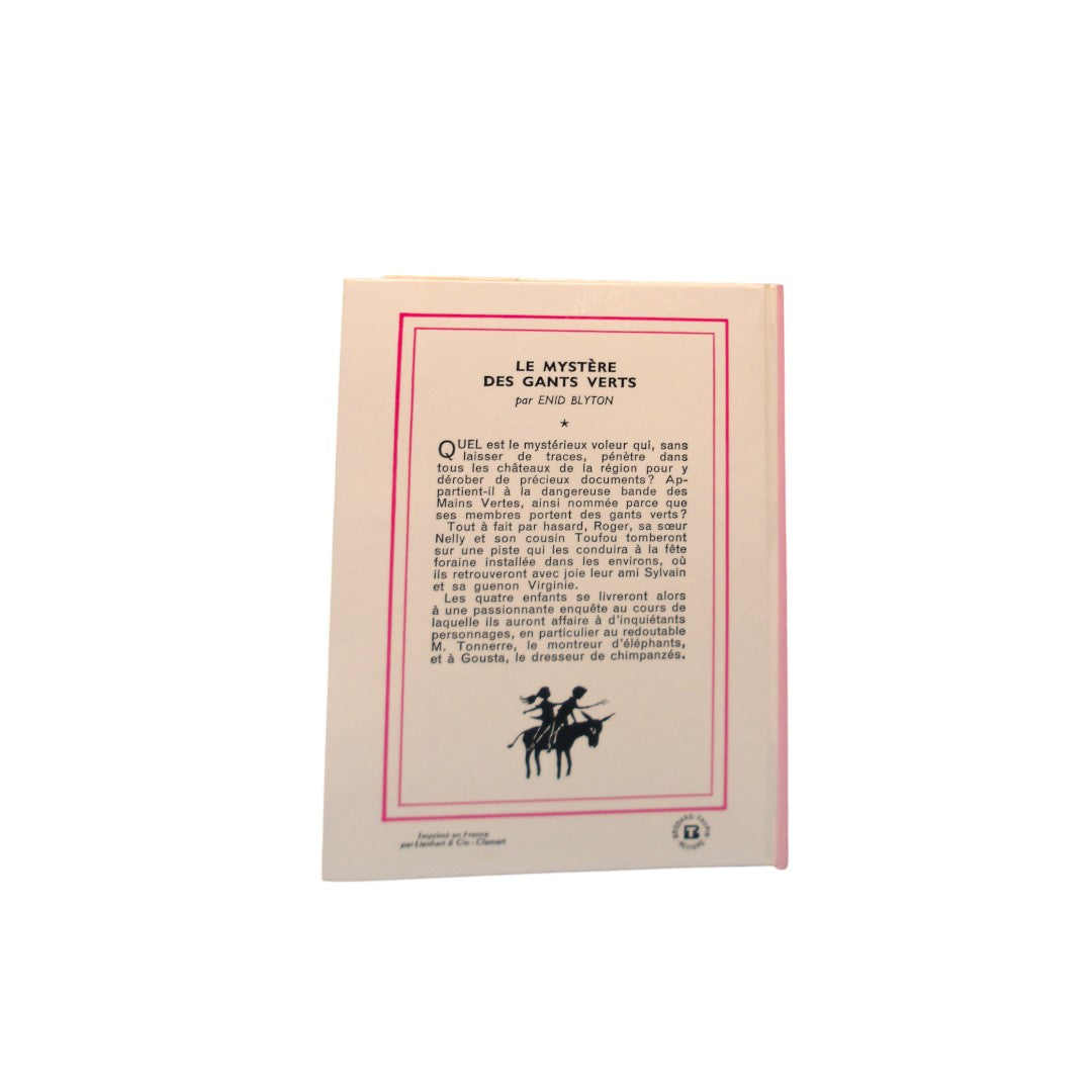 Le mystère des gants vert - Série Mystère Enid Blyton