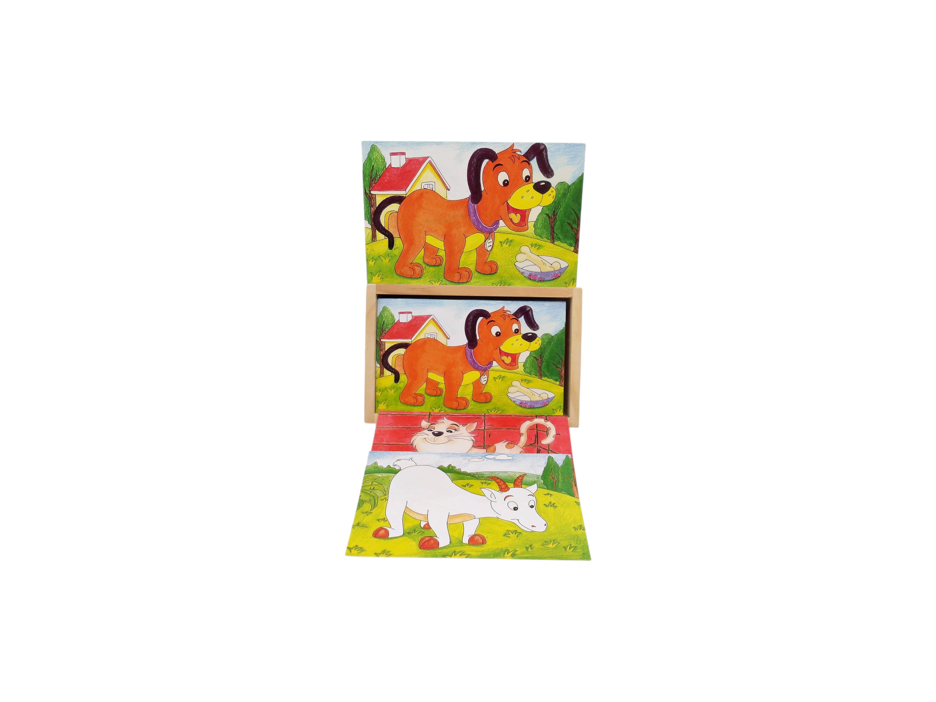 Puzzle - Cubes - Animaux