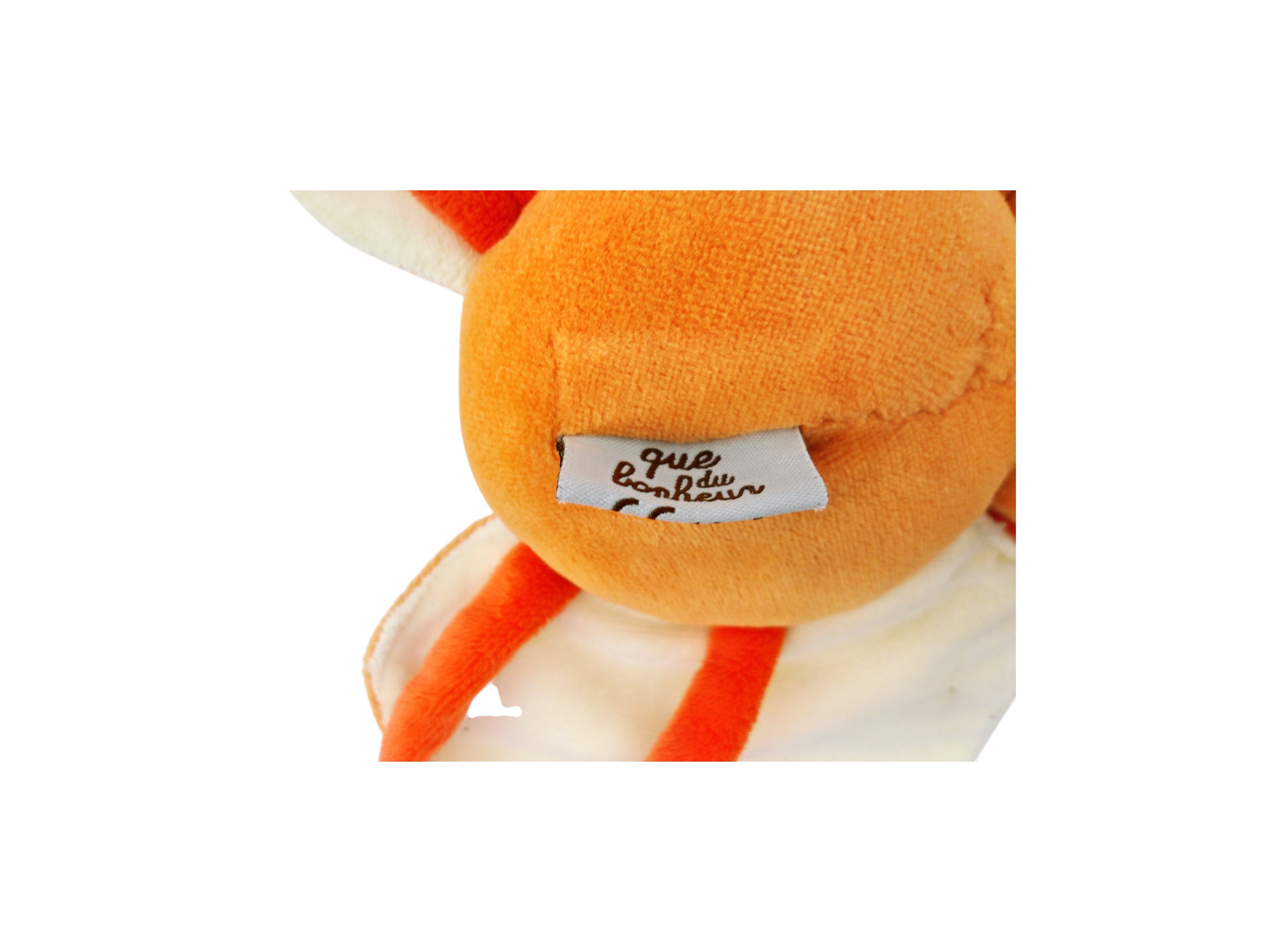 Doudou - Papillon orange