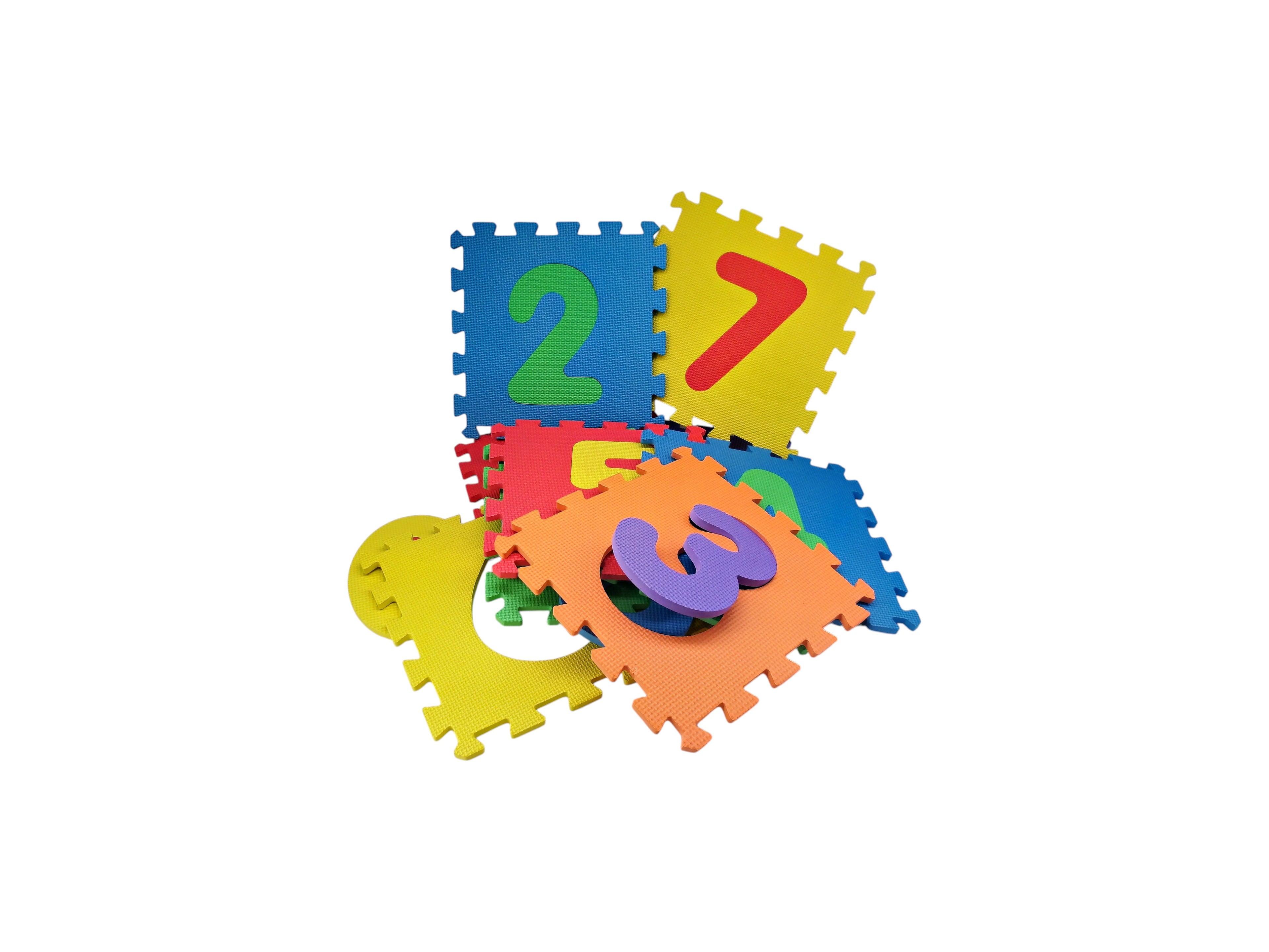 Tapis puzzle mousse chiffres
