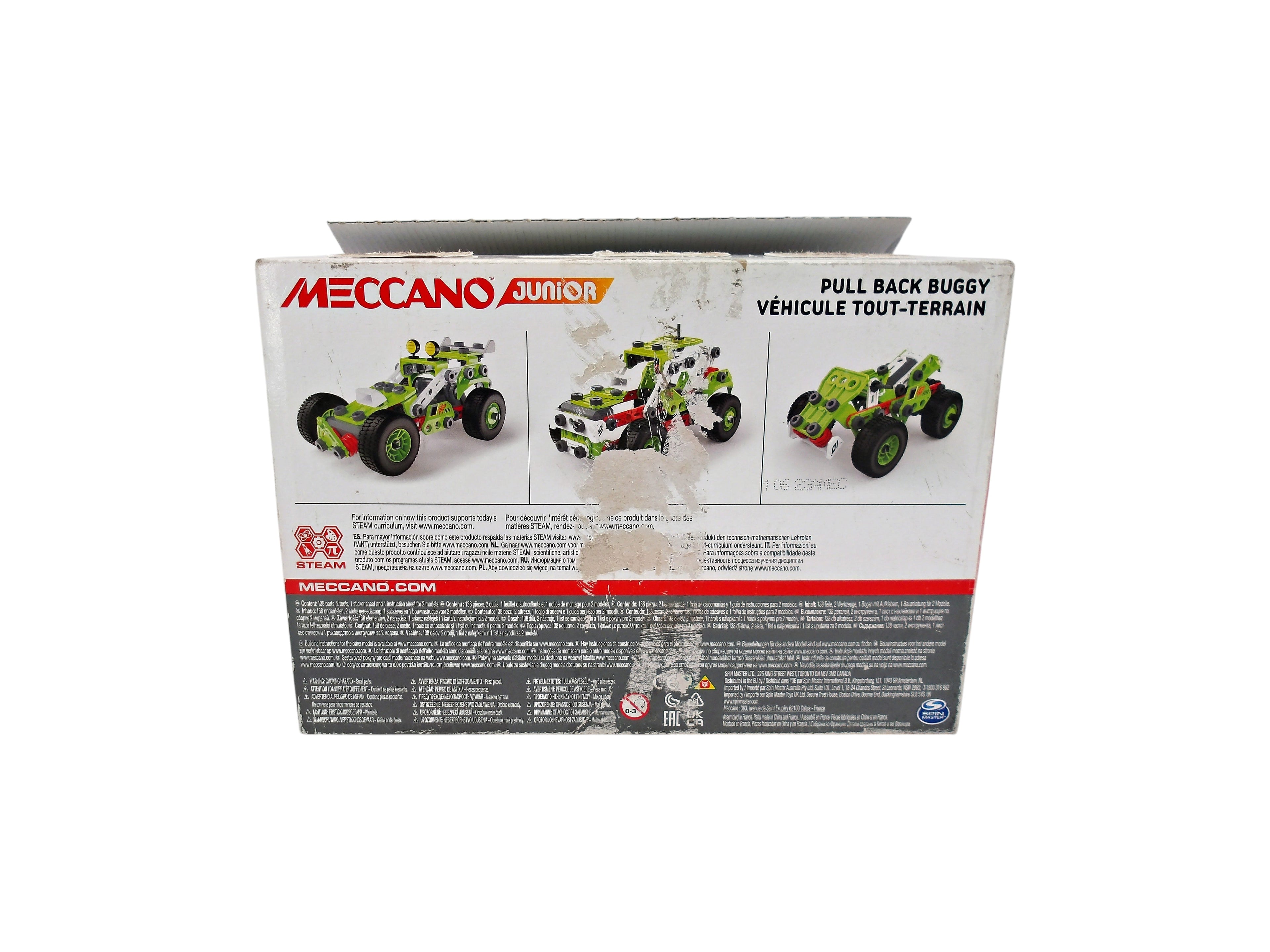 Meccano junior - Véhicule tout-terrain - 138 pièces