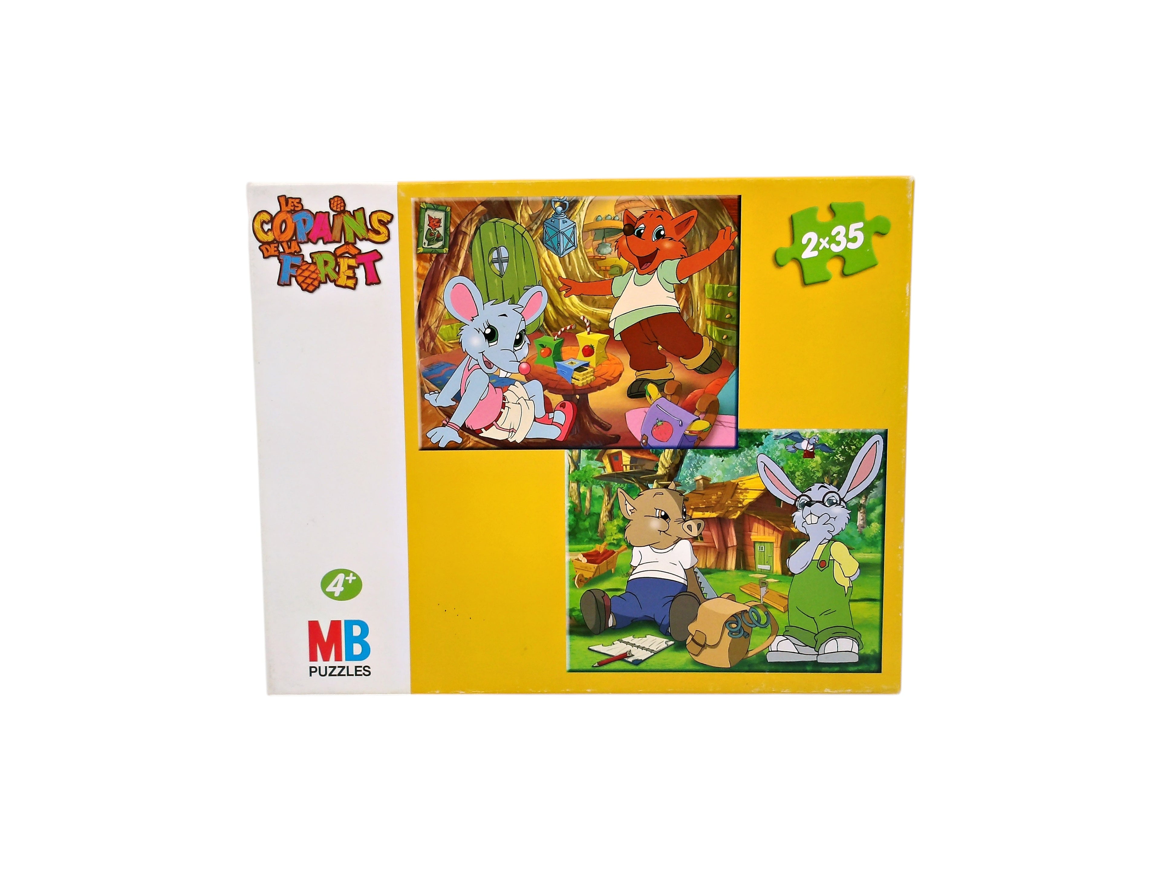 Puzzle - Les copains de la forêt - 2 x 35 pièces- Édition 2007