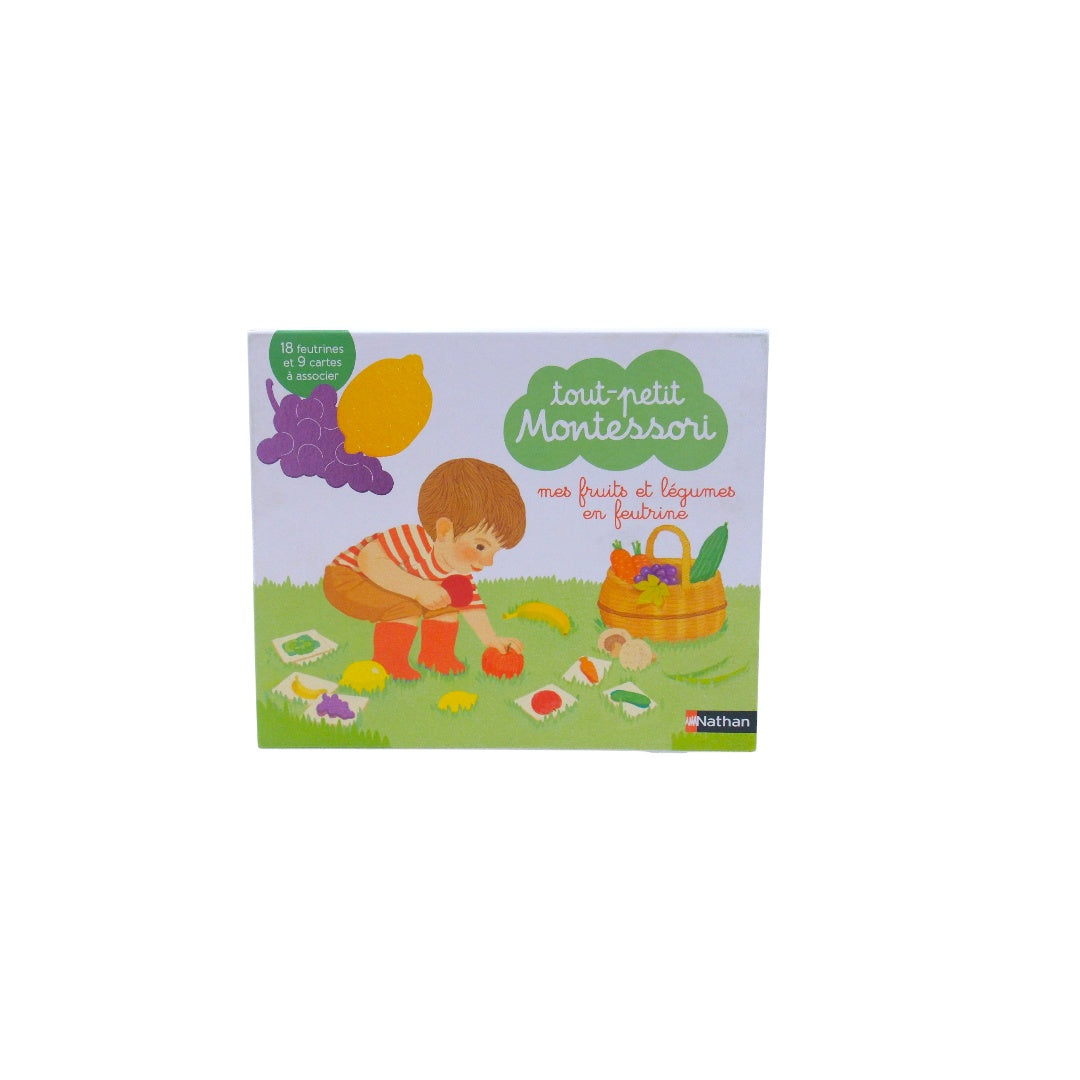 Tout-petit Montessori - Les fruits et légumes- Édition 2020