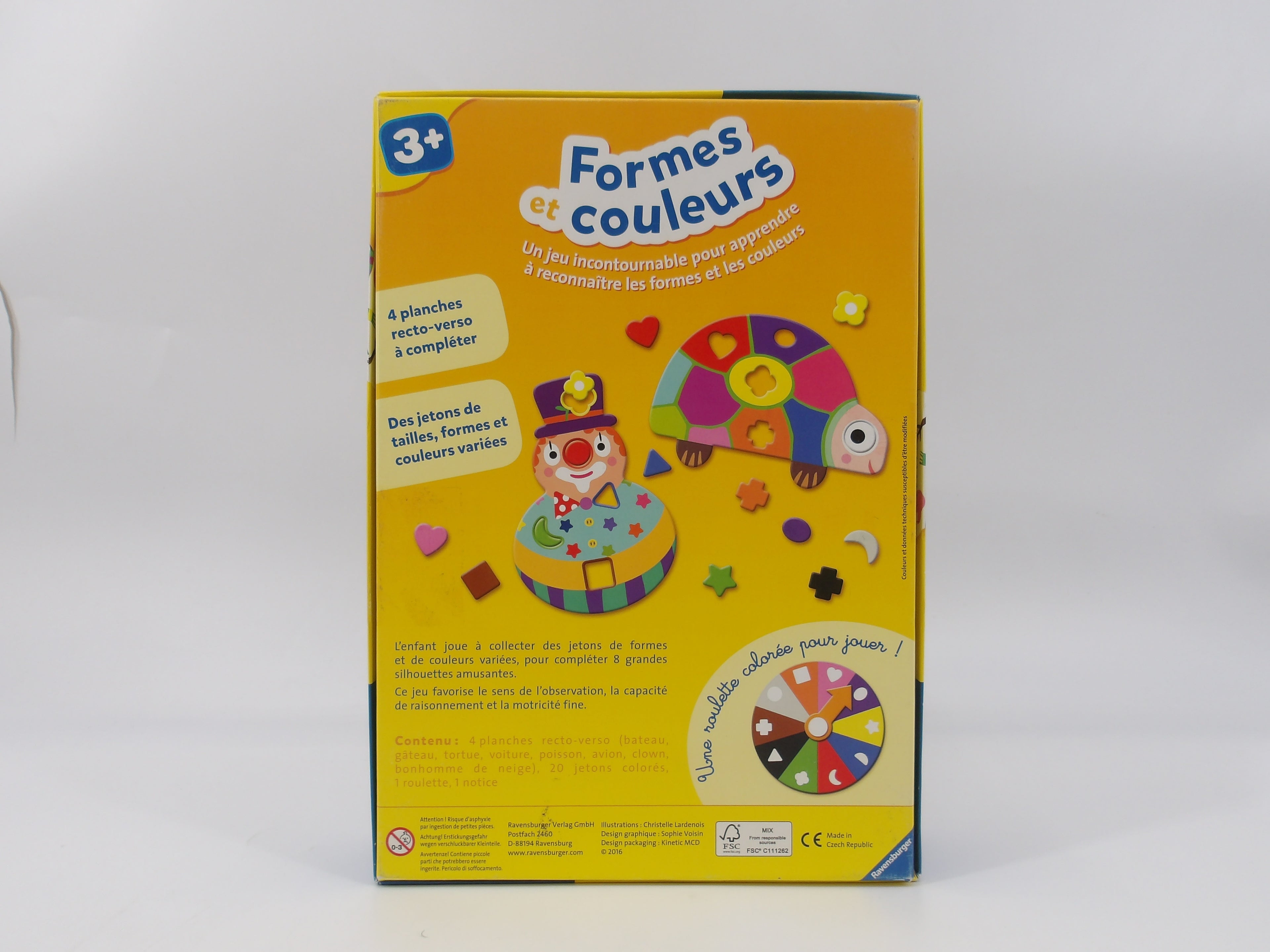 Formes et couleurs- Édition 2016
