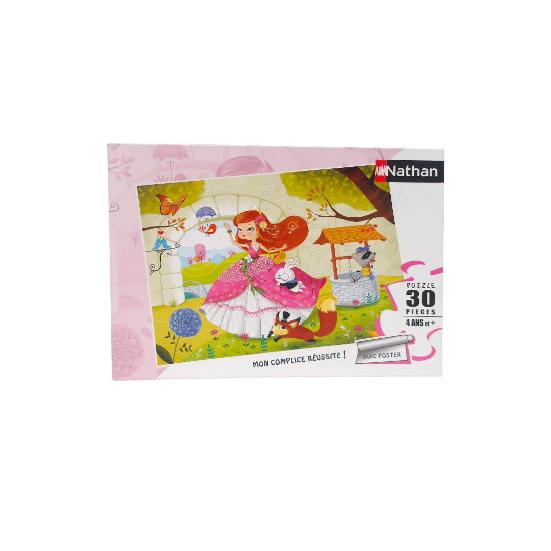 Puzzle - La Princesse et ses amis - 30 pièces