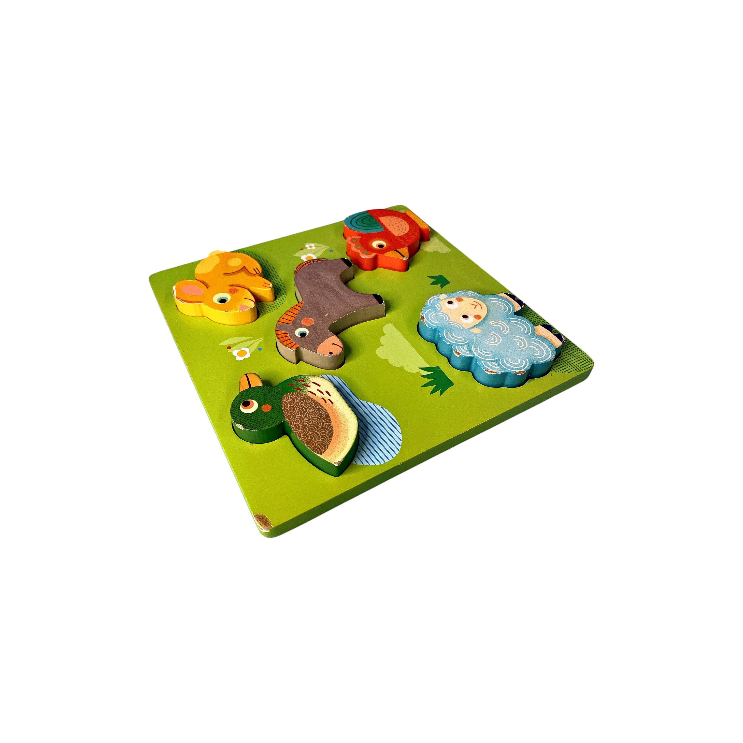 Puzzle - Animaux de la ferme - 5 pièces