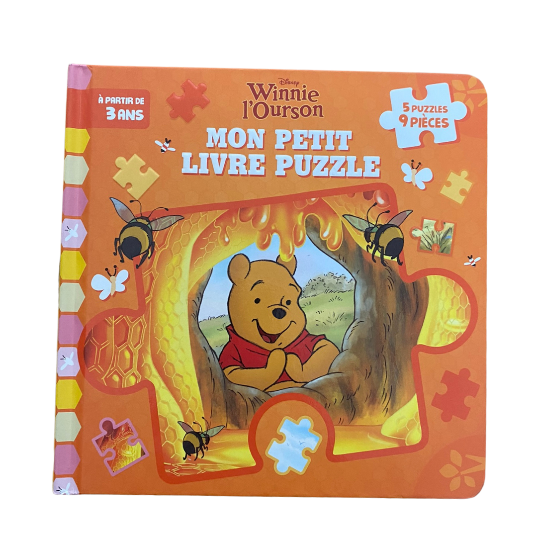 Winnie l'Ourson - Mon livre puzzle 5x9 pièces – Yoti Boutique