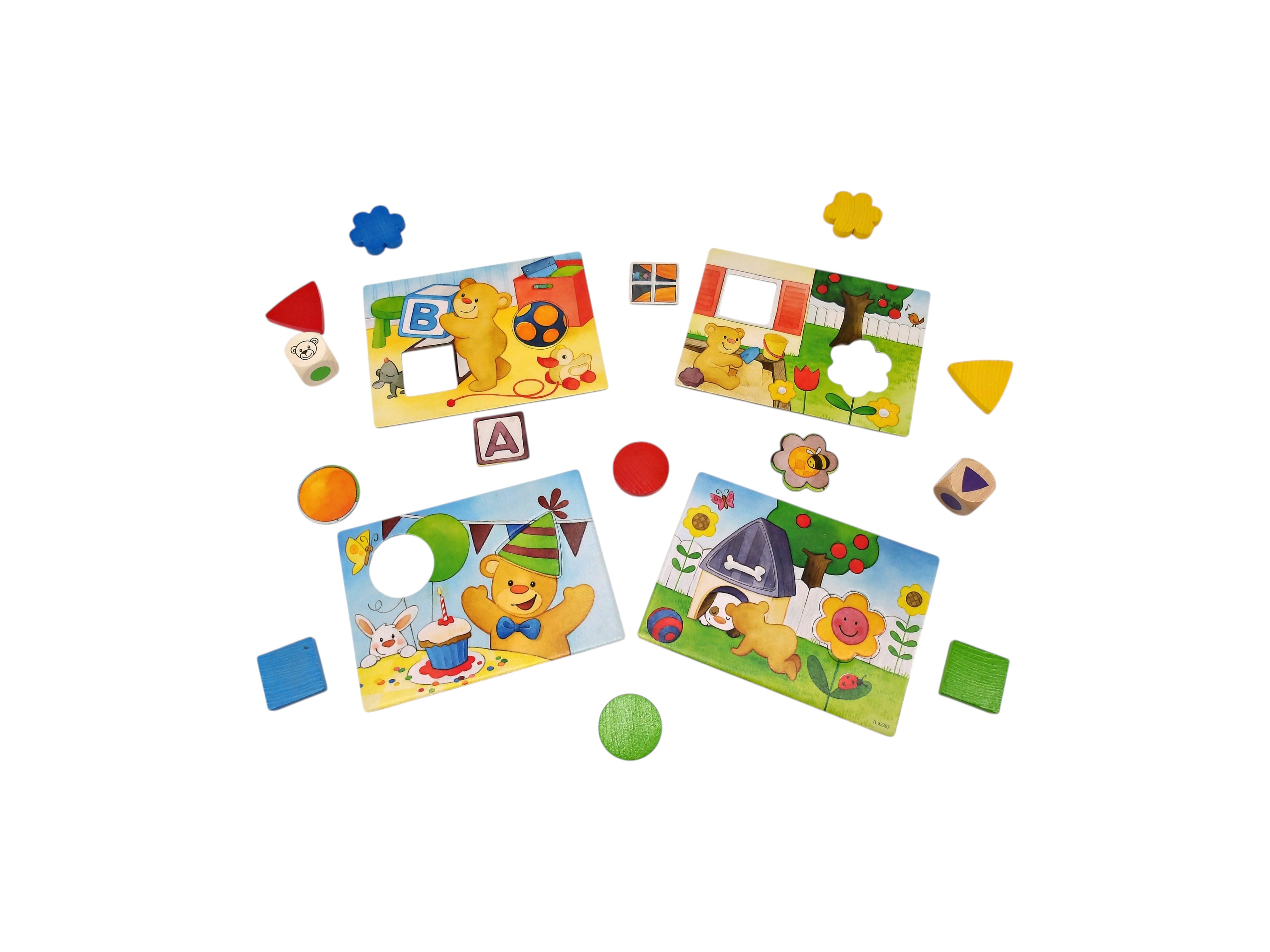Mes premiers jeux - Les couleurs et les formes