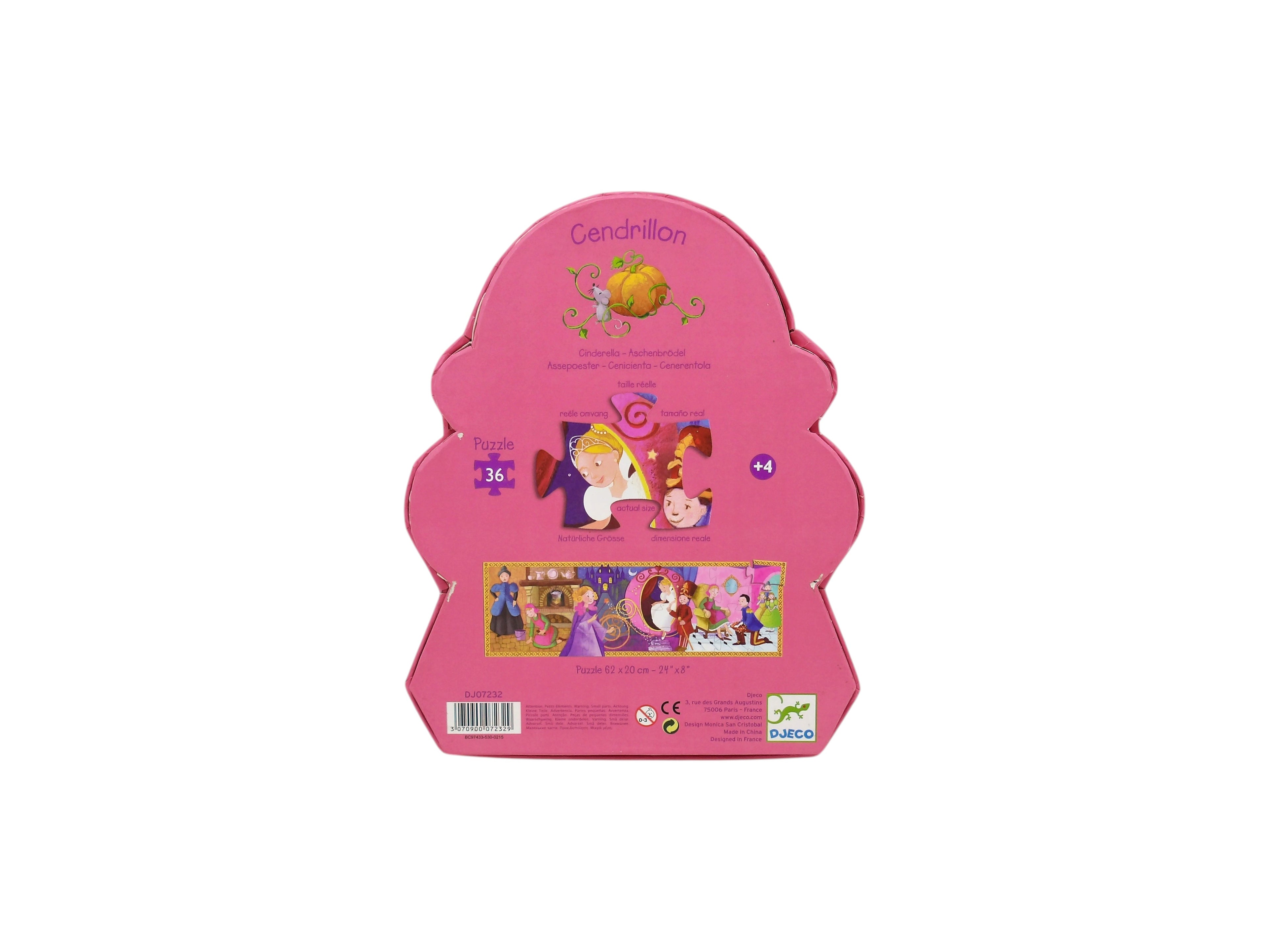 Puzzle - Cendrillon - 36 pièces
