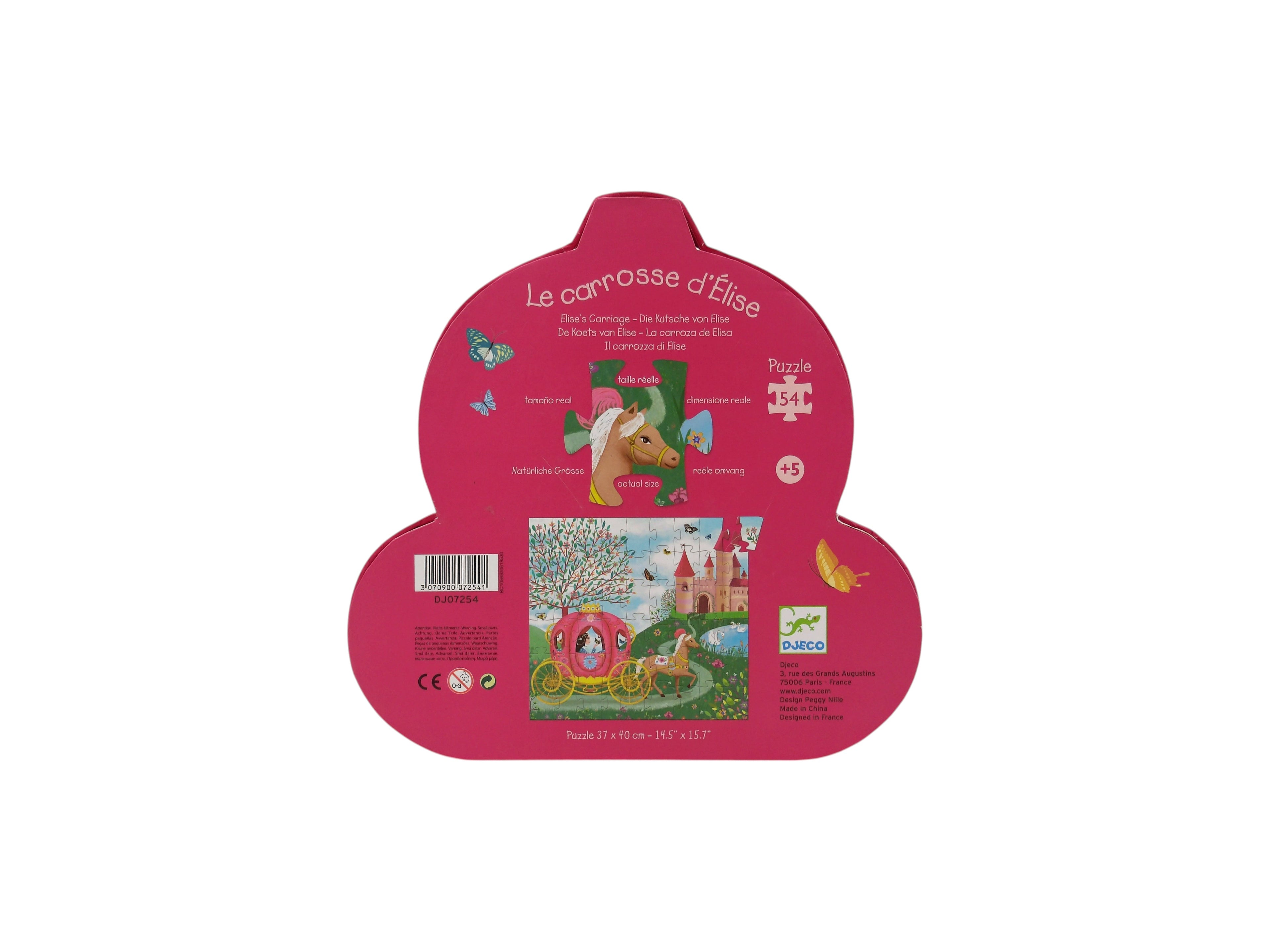 Puzzle silhouette - Le carrosse d&