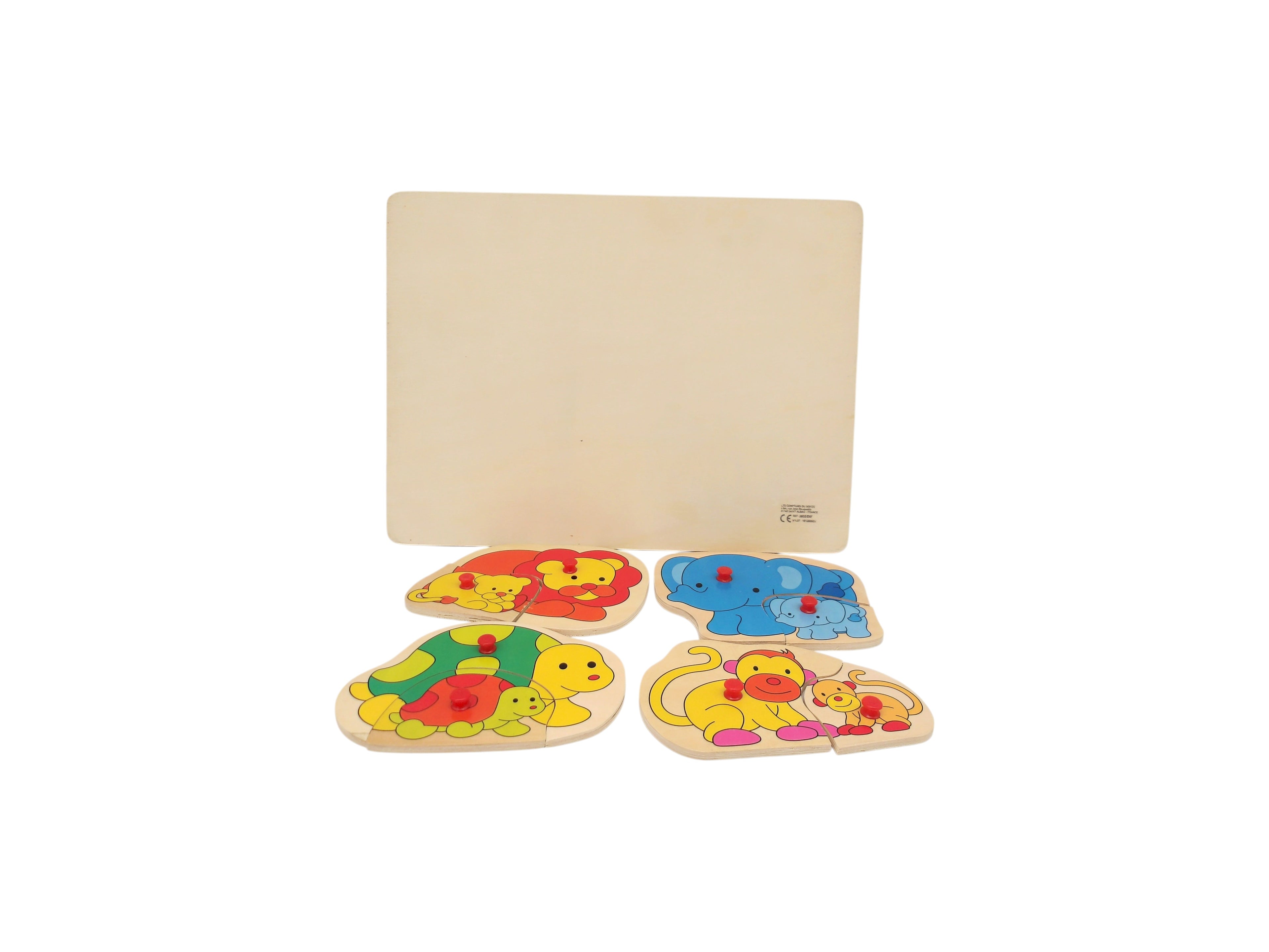 Puzzle encastrable - La savane - 8 pièces