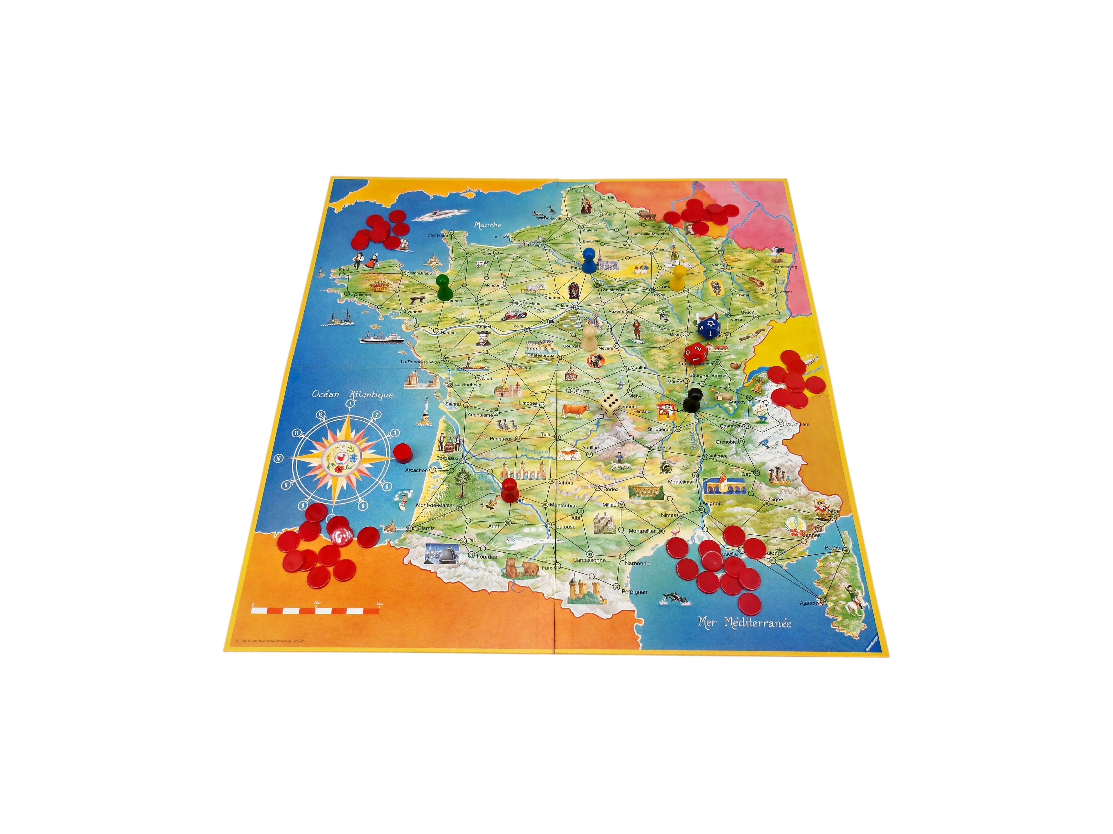 A travers la France - Édition 1988