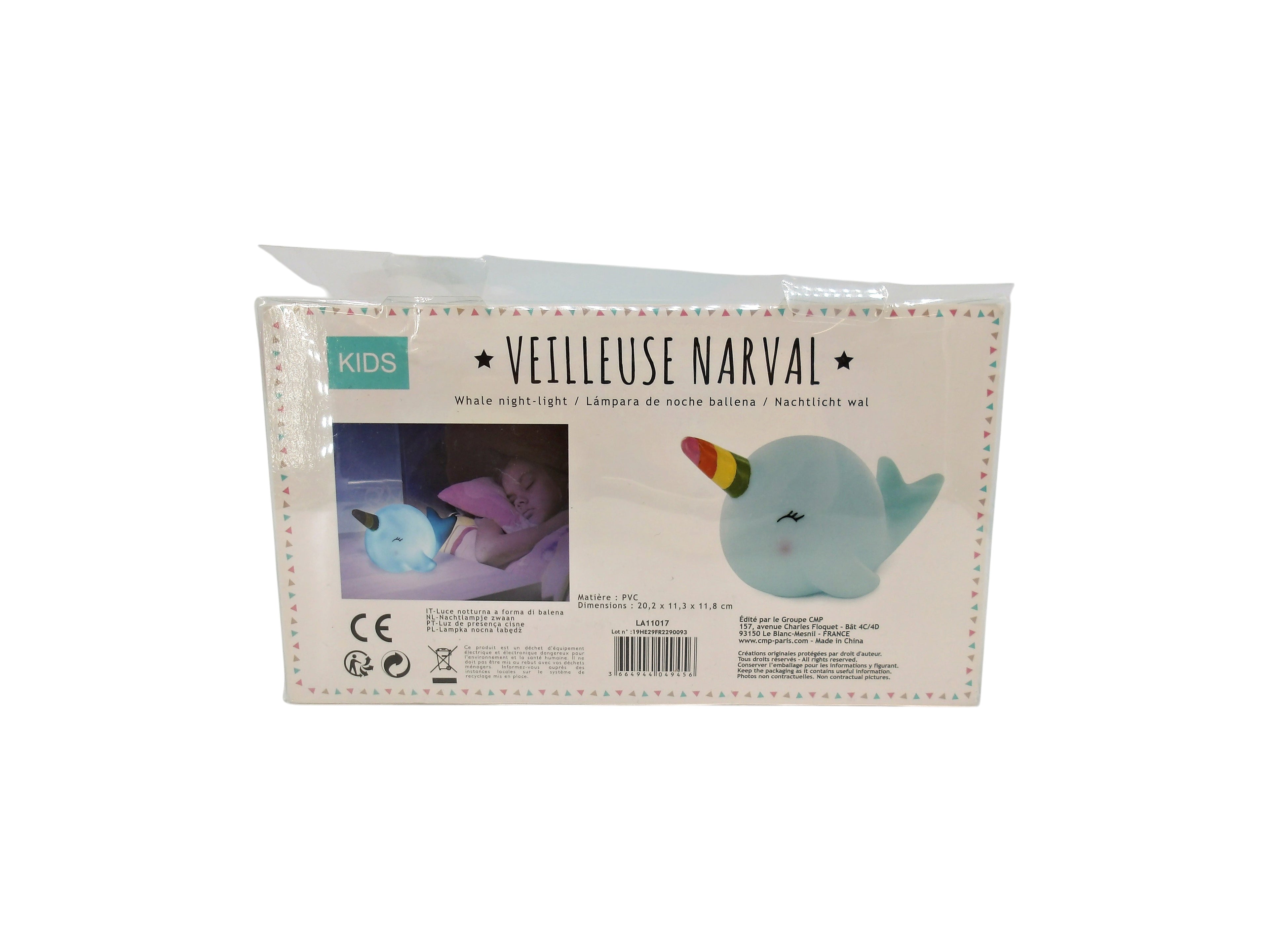 Veilleuse baleine