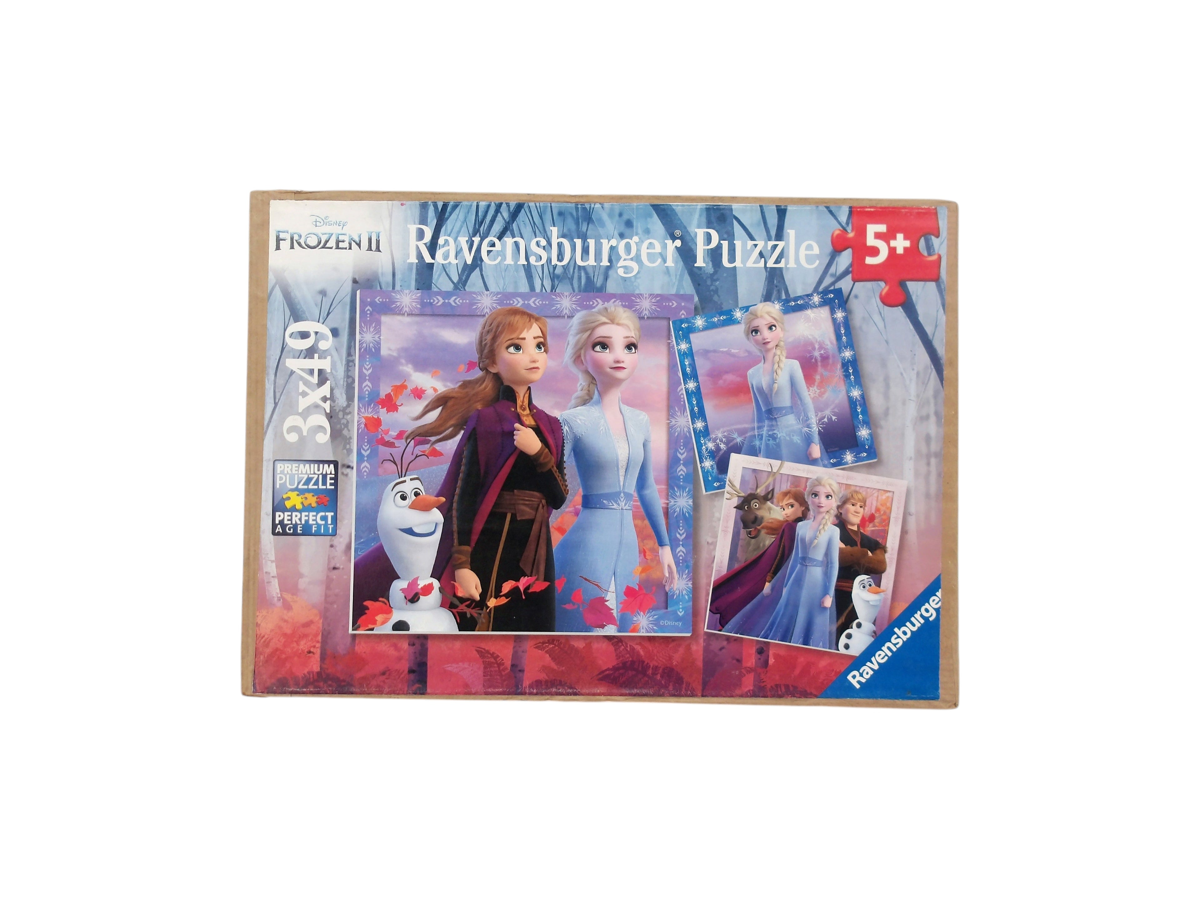 Puzzle - La Reine des Neiges - 3x49 pièces