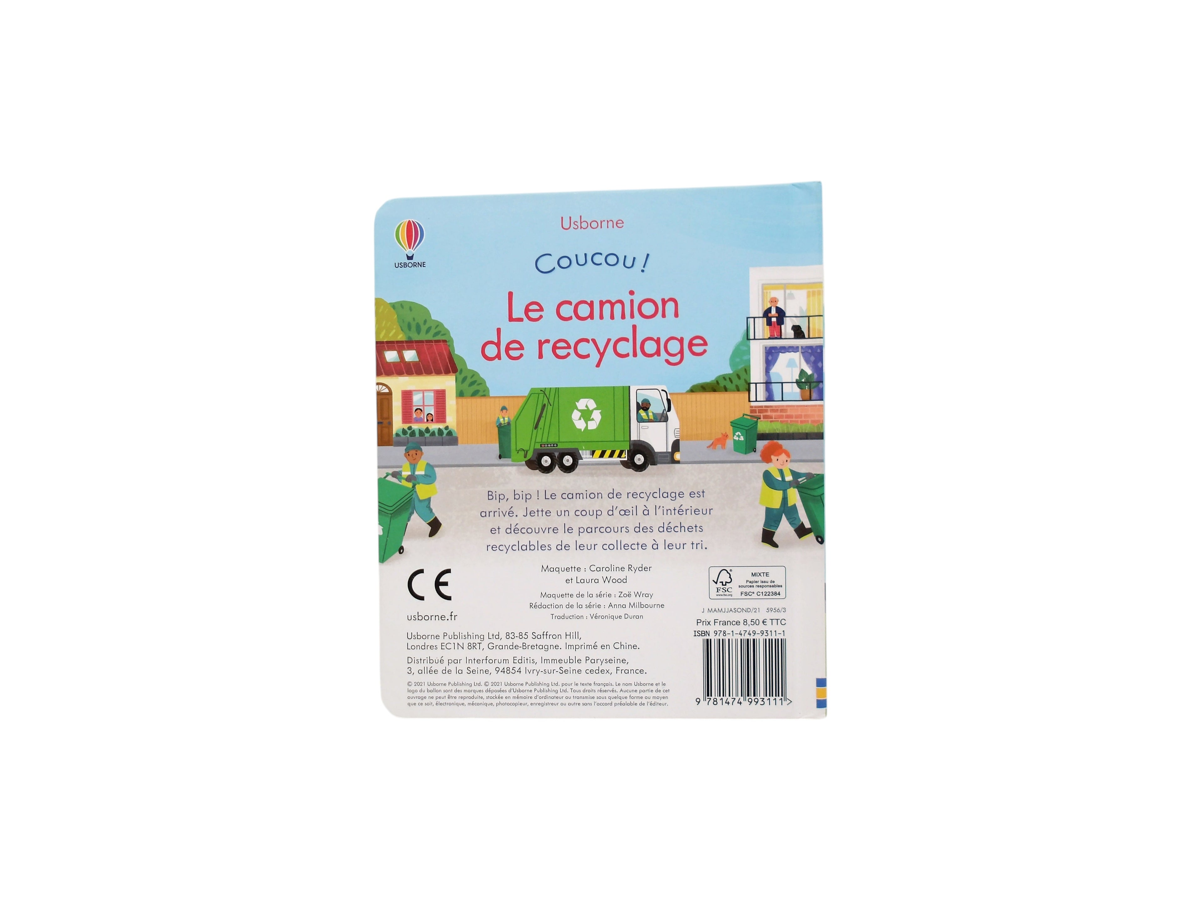 Coucou ! Le camion de recyclage
