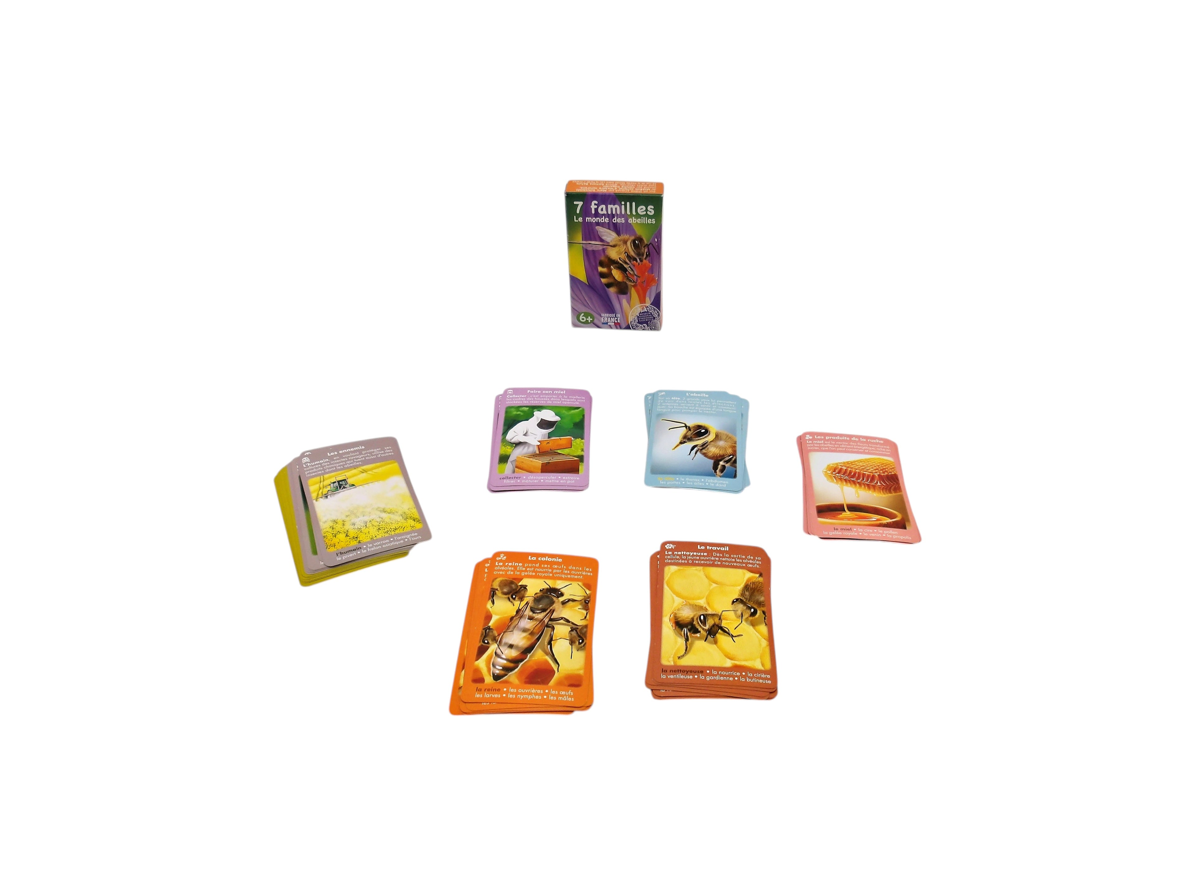 Jeu de 7 familles - Le monde des abeilles- Édition 2018