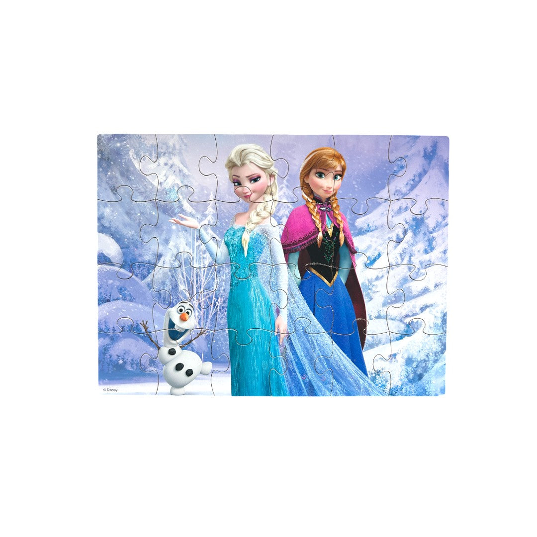 Puzzles bois - La Reine des Neiges - 3x24 pièces