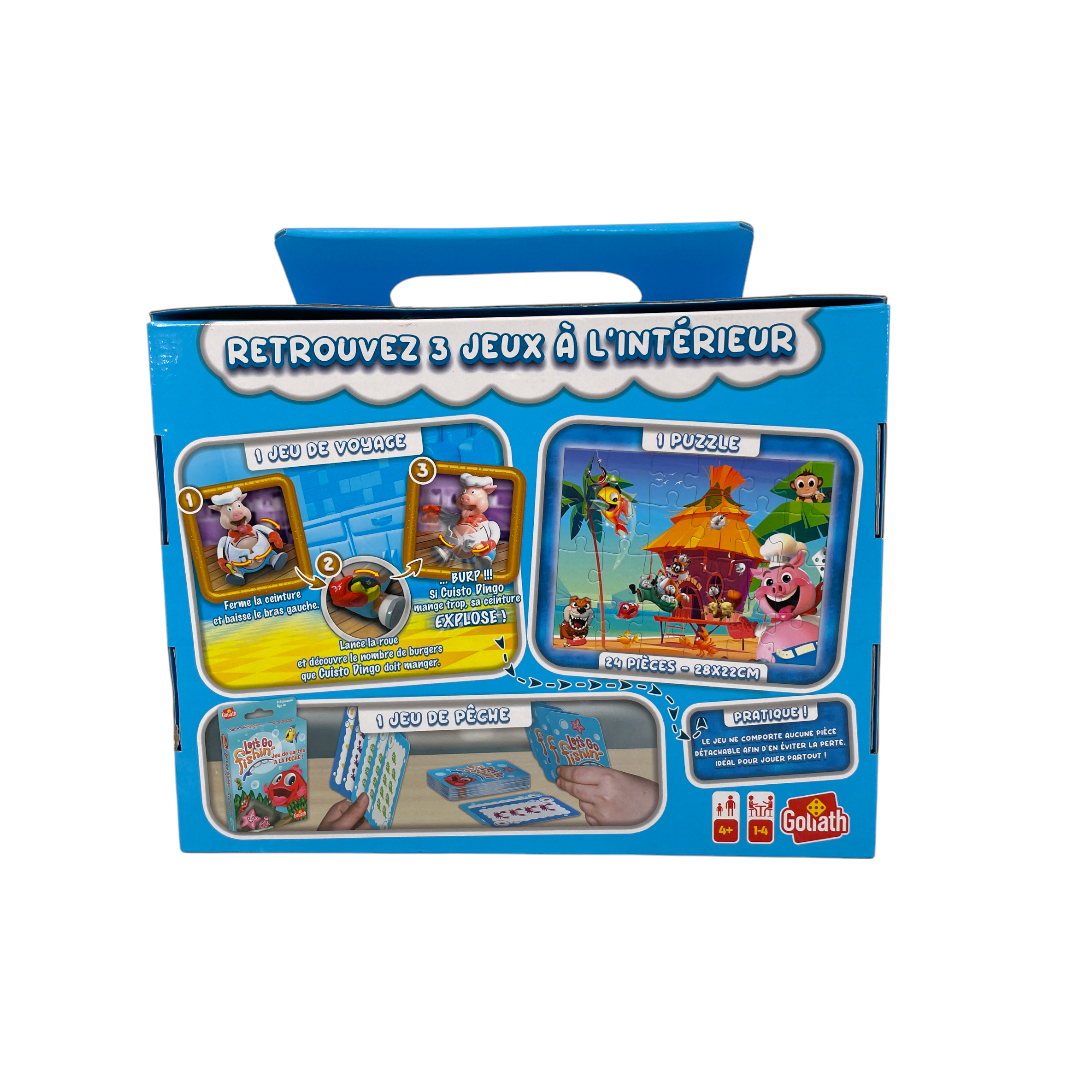 Ma valise de jeux Cuisto Dingo - Edition voyage- Édition 2022