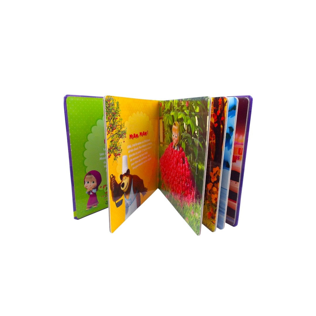Masha et Michka - Mon joli livre puzzle - 5x12 pièces - Édition 2016