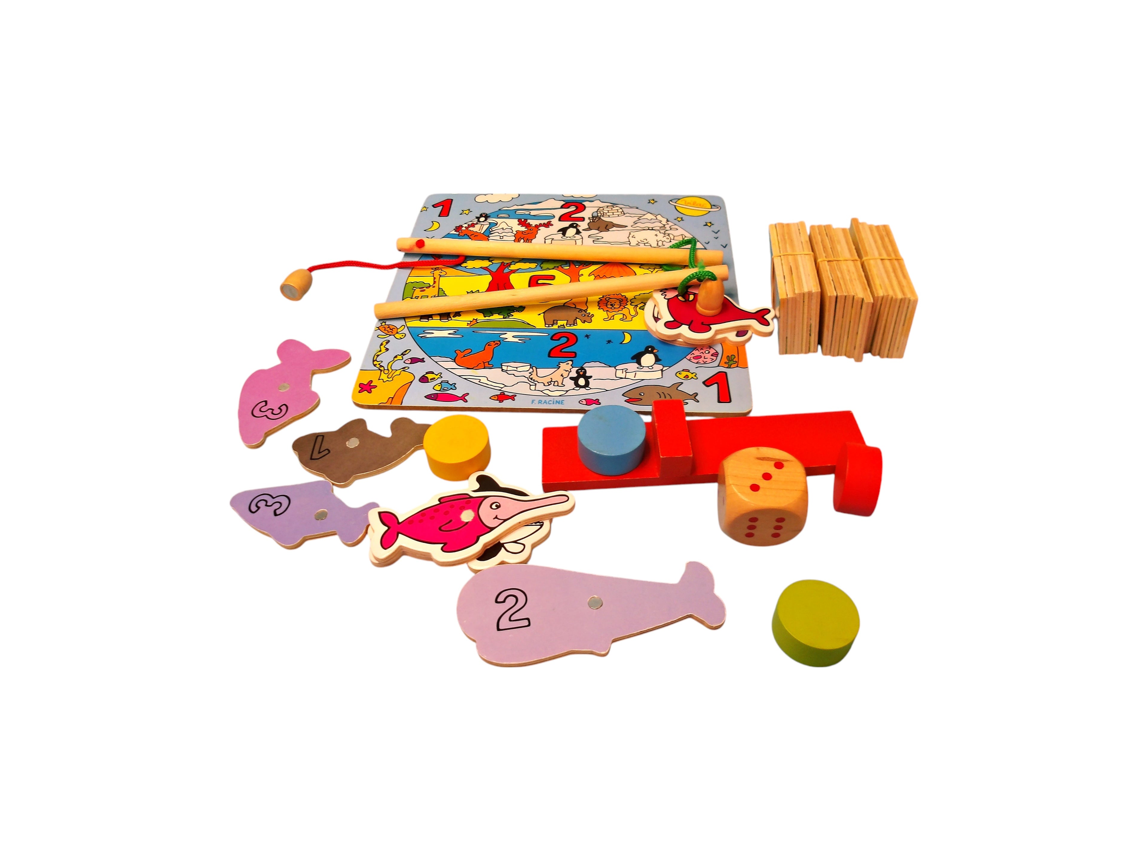 Les jeux des tout petits - Les animaux du Monde