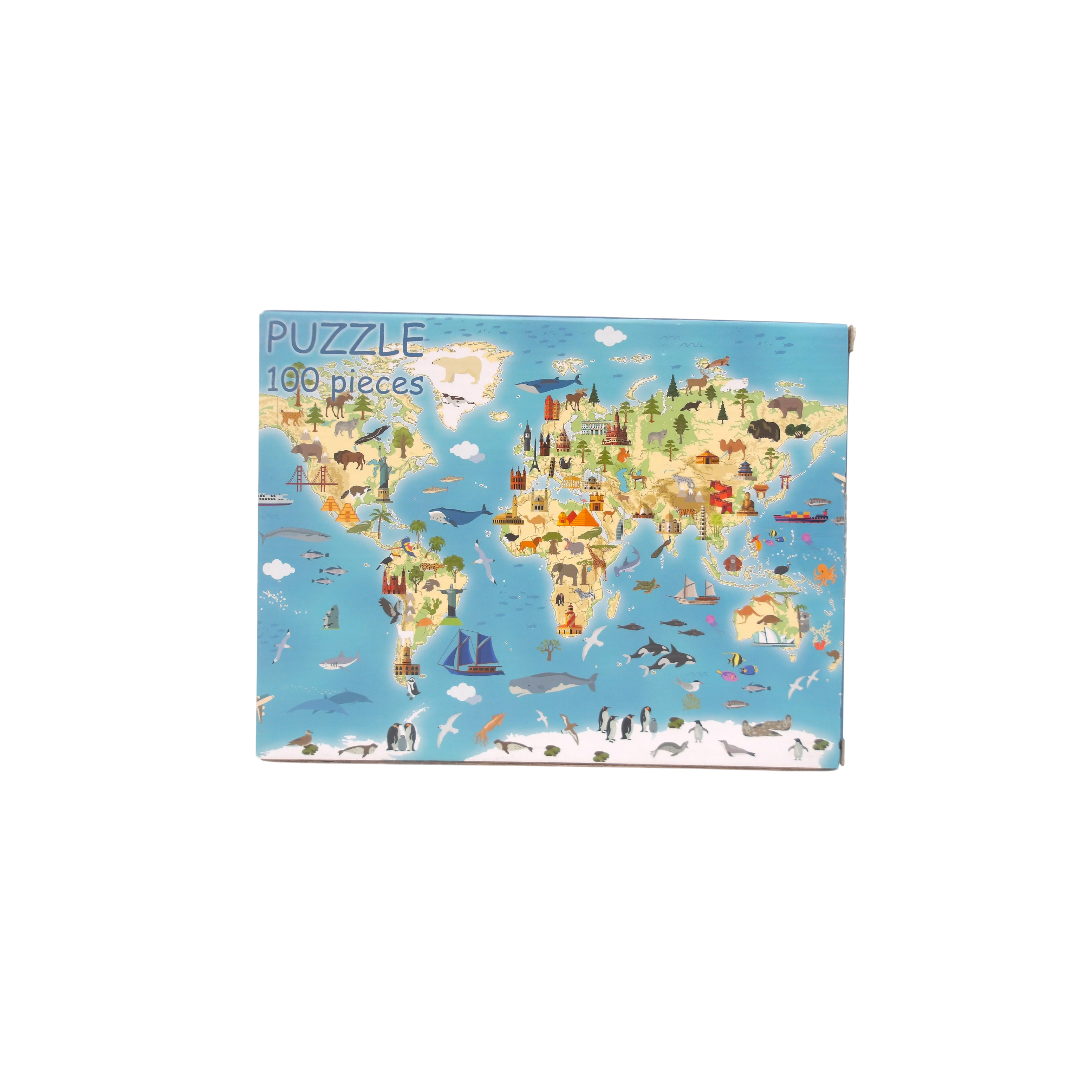 Puzzle - Hémisphère - 100 pièces