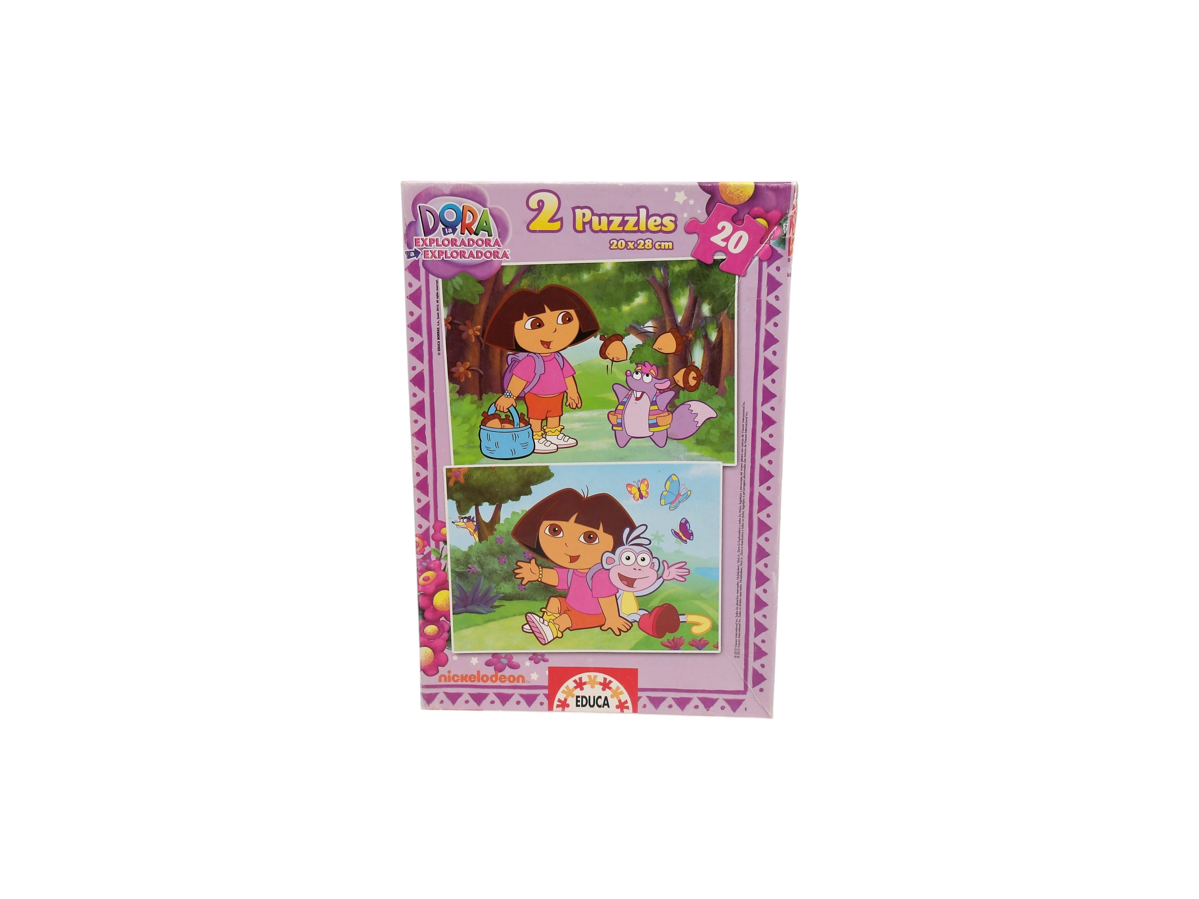 Puzzle - Dora - 2 x 20 pièces