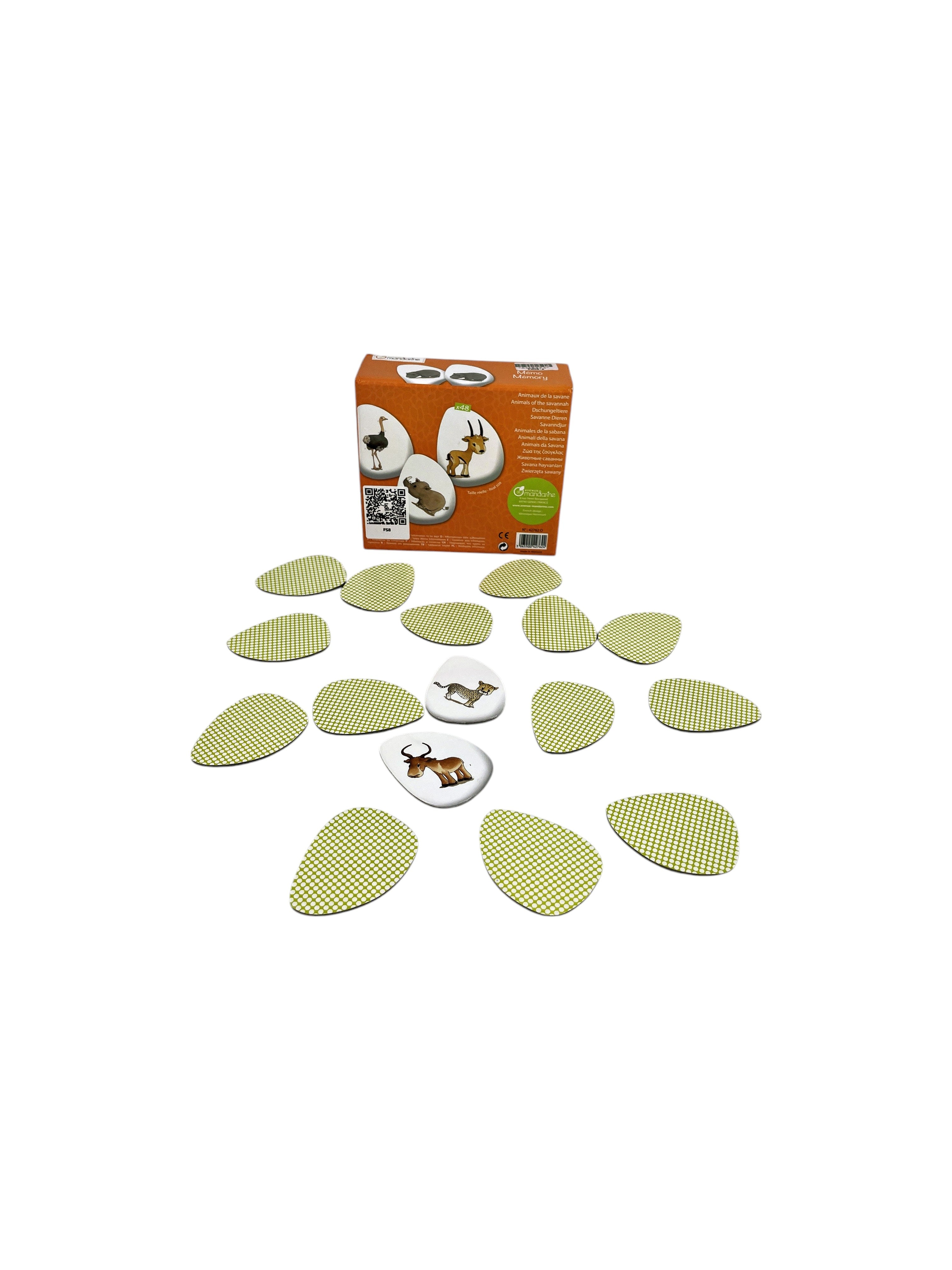 Memory - Animaux de la savane