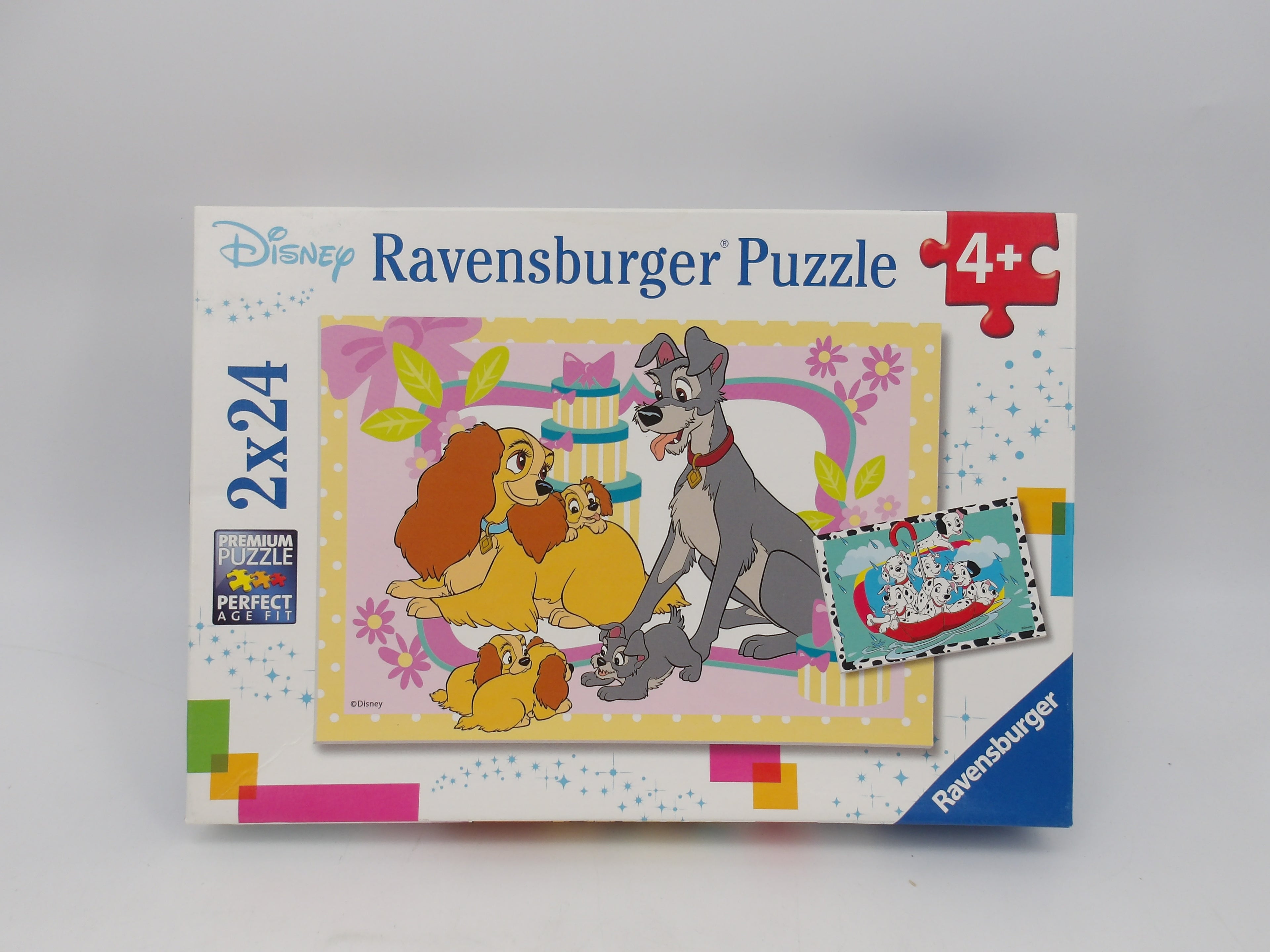 Puzzle - Belle et le Clochard - 2x24 pièces