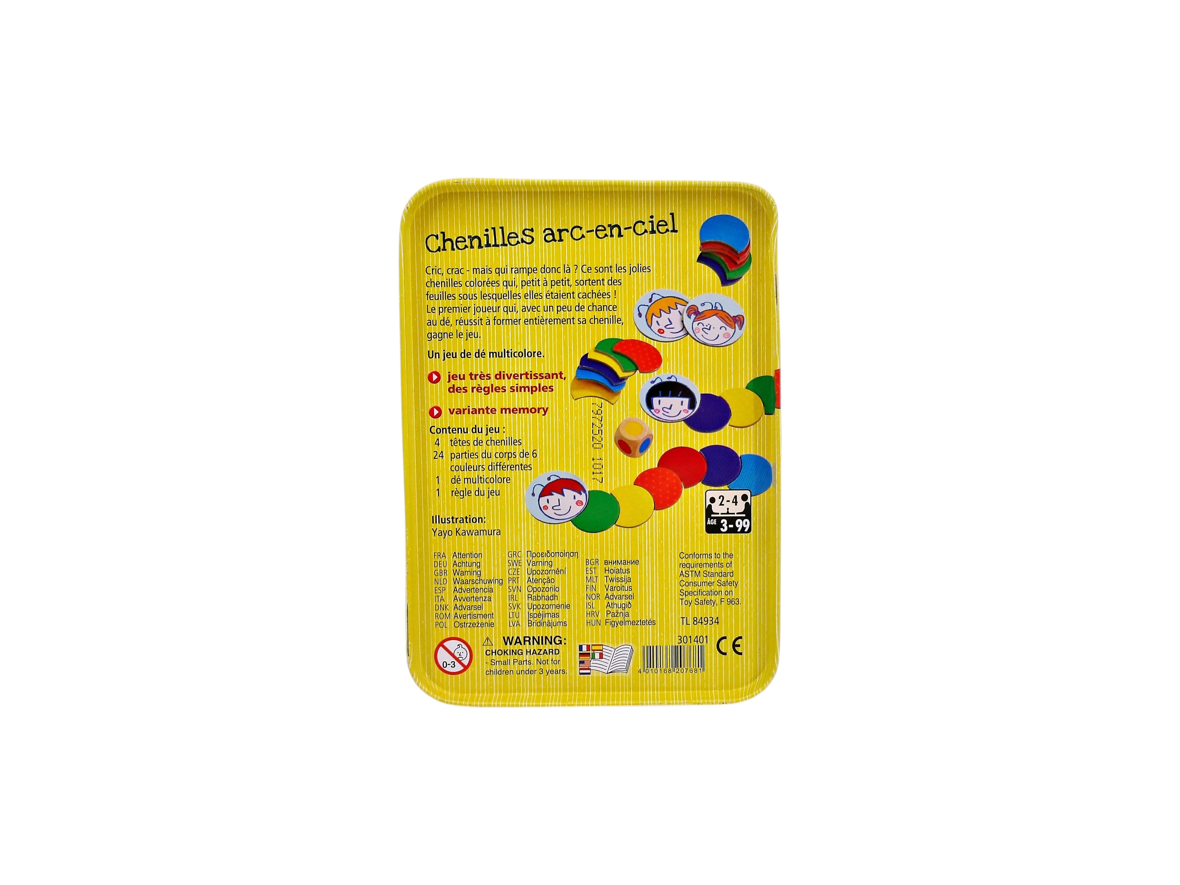 Chenilles arc-en-ciel- Édition 2014