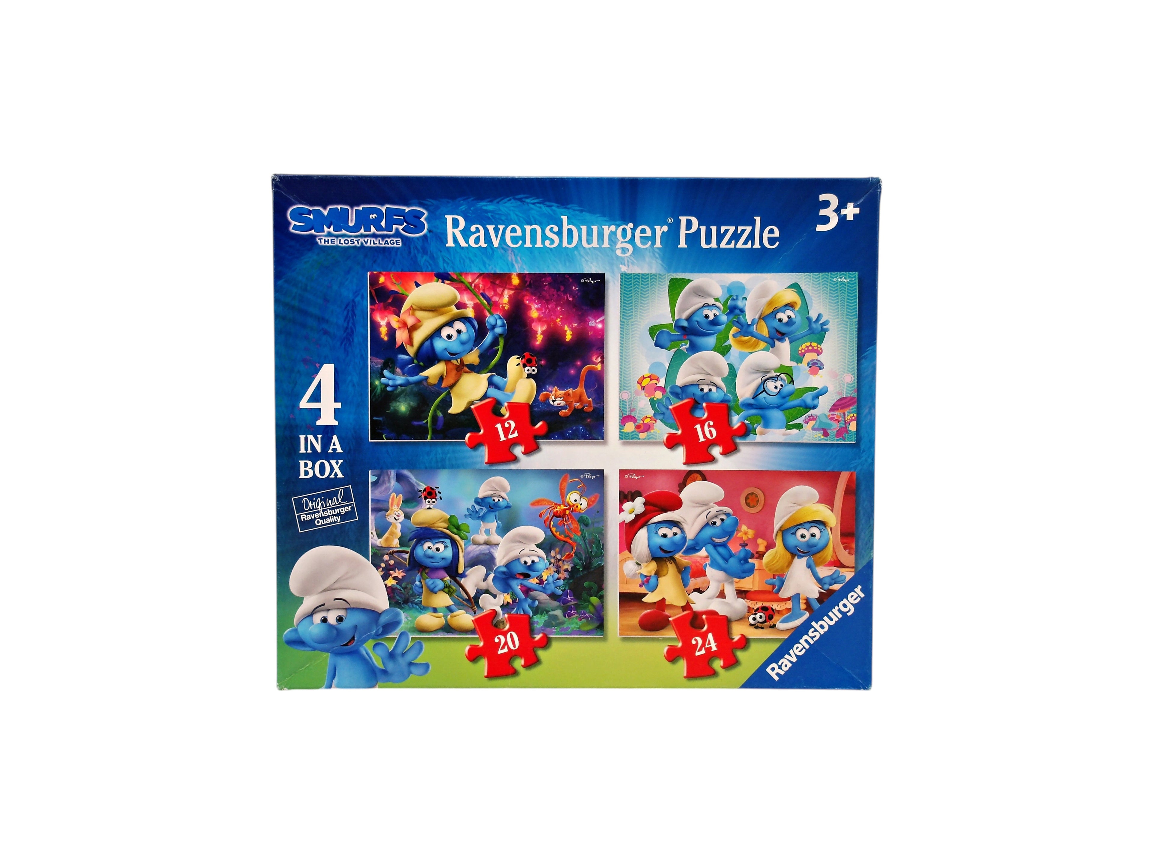 Puzzles évolutifs - Les Schtroumpfs et le village perdu - x4- Édition 2017