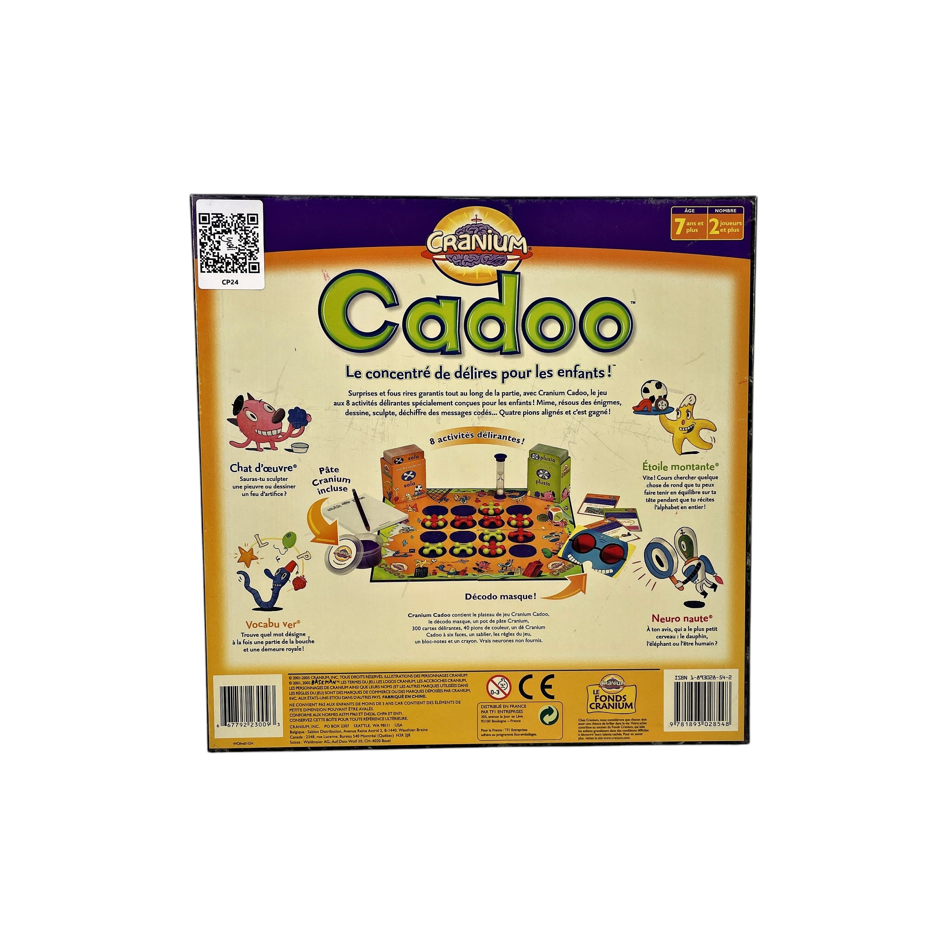 Cranium cadoo - Le concentré de délires pour les enfants !- Édition 2001