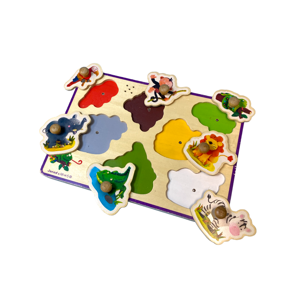 Puzzle musical - Savane