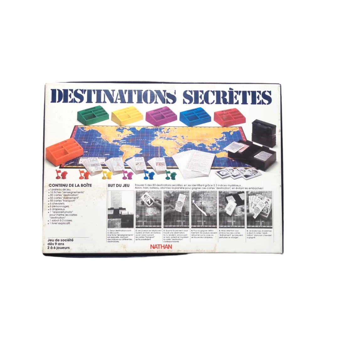 Destination secrètes- Édition 1988