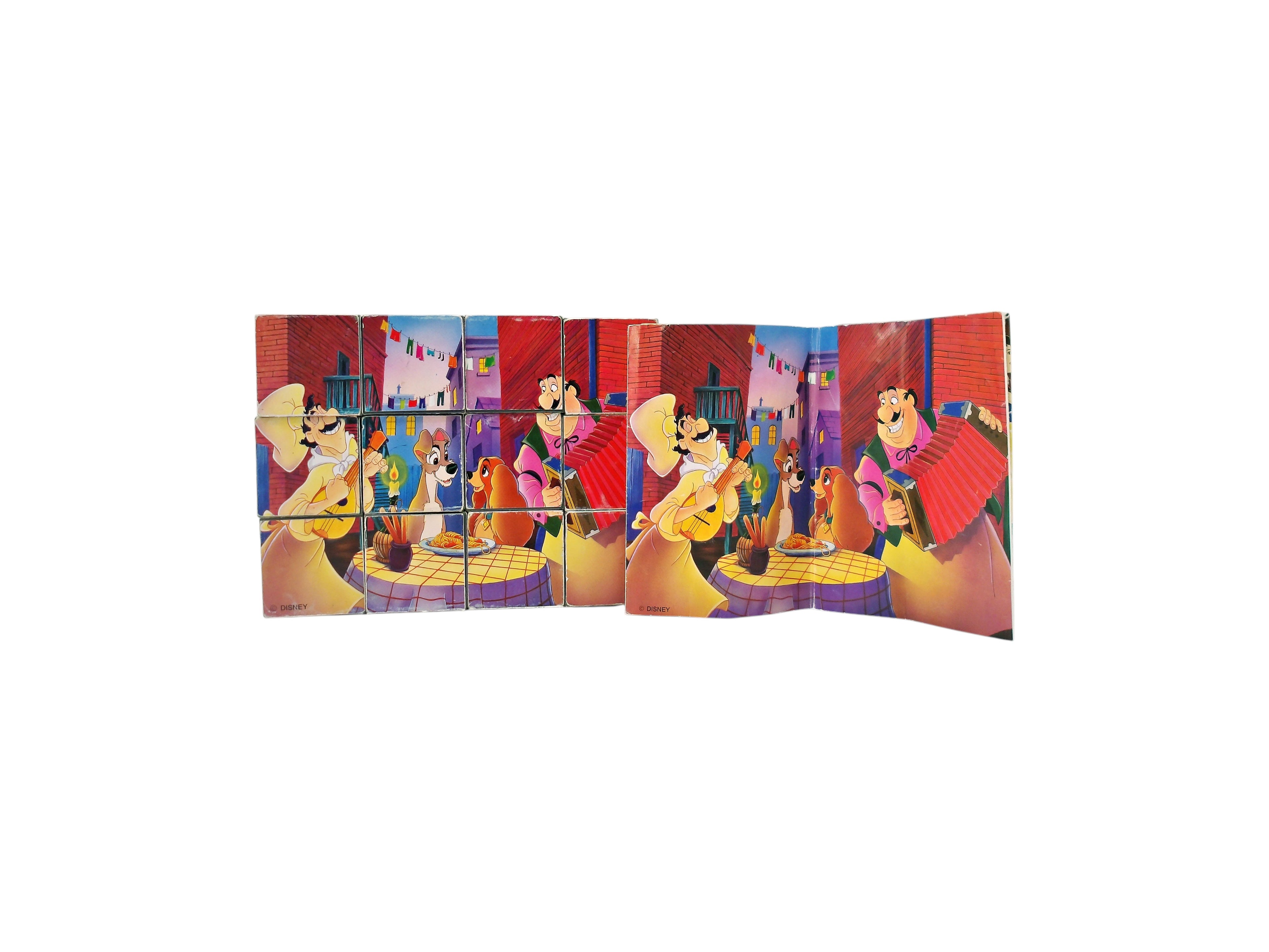 Puzzle cubes - Disney - 12 pièces