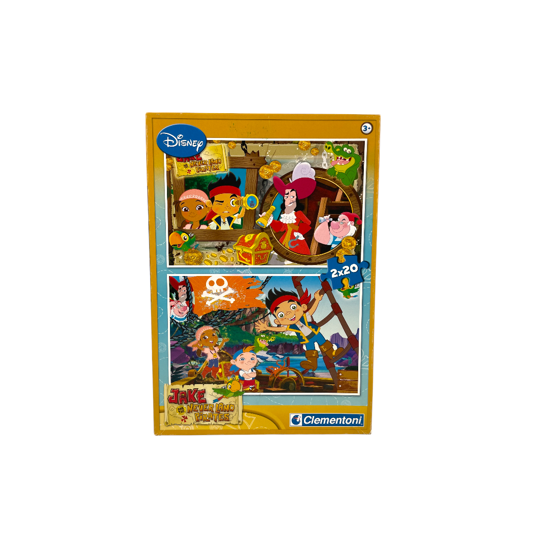 Puzzle - Jake Neverland pirates - 2x20 pièces