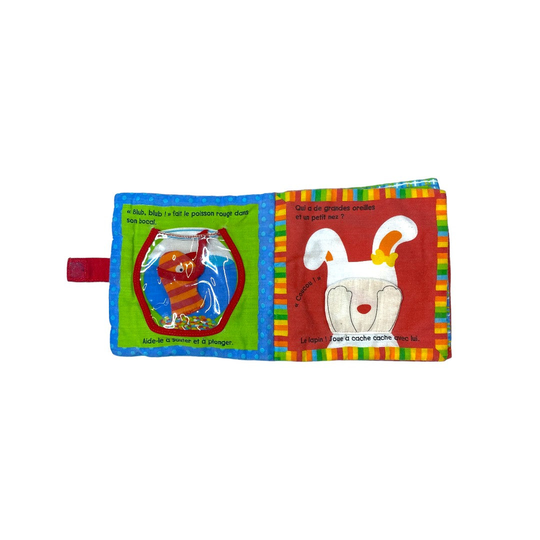 Livre à toucher - Les amis de bébé