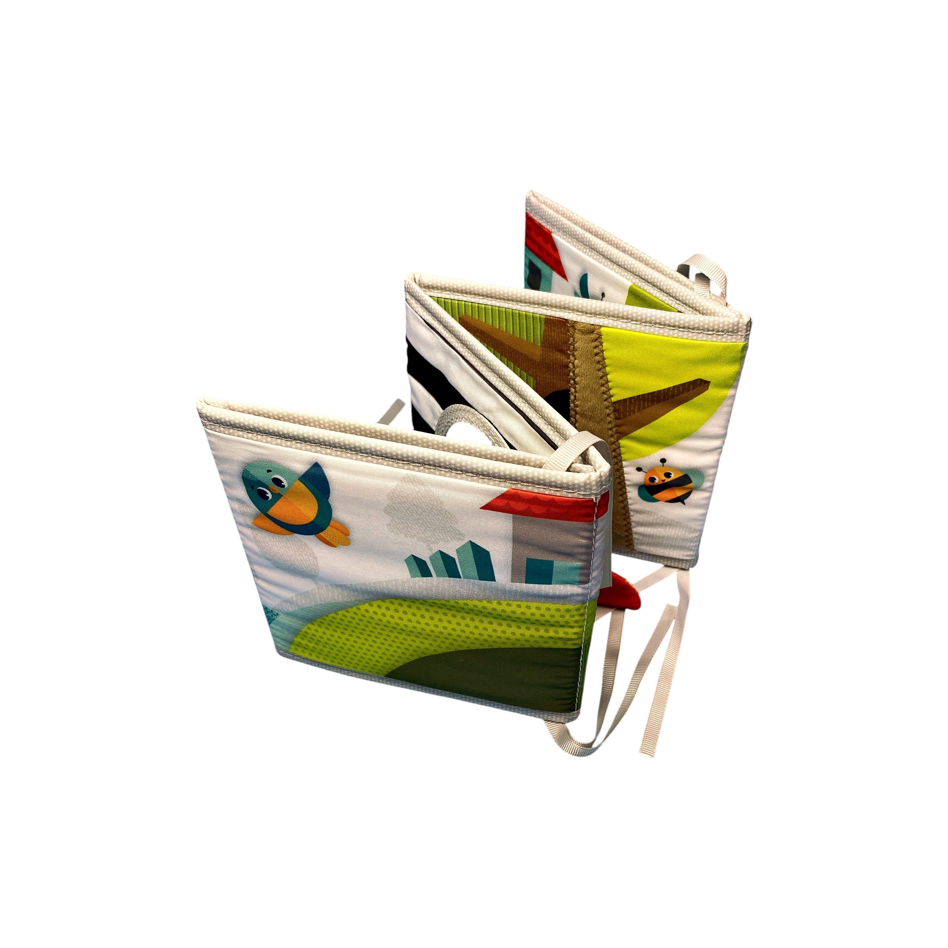 Livre en tissu - Devine où je voyage ?