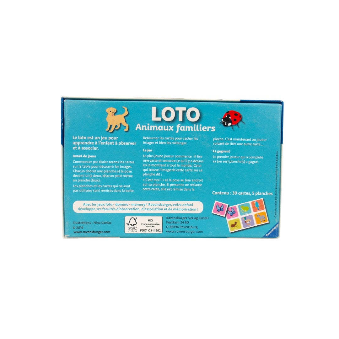 Loto - Animaux familiers- Édition 2019