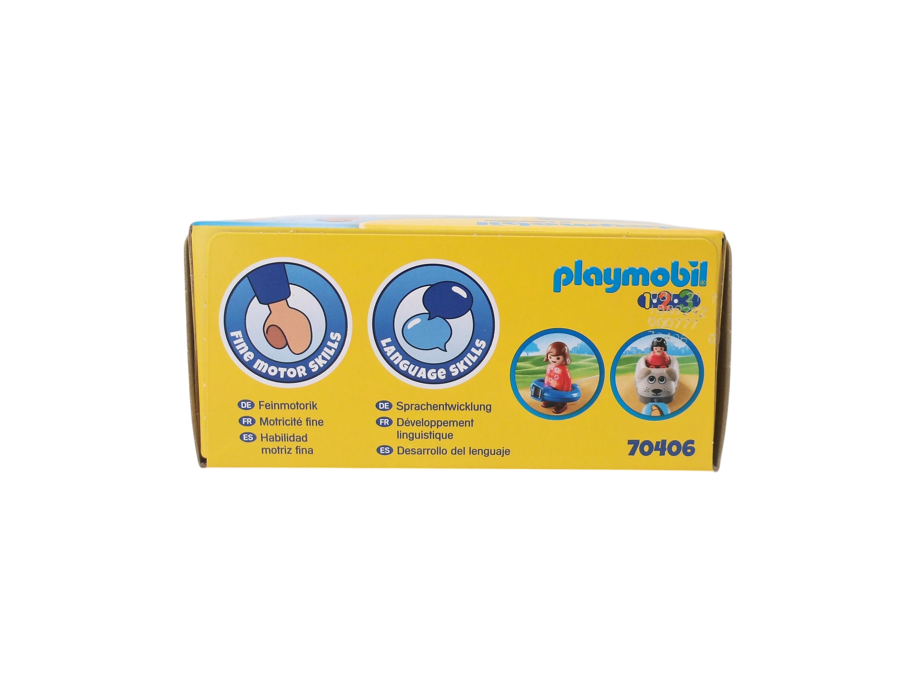 Playmovil 1.2.3 Set - Wagon chien - Set 70406