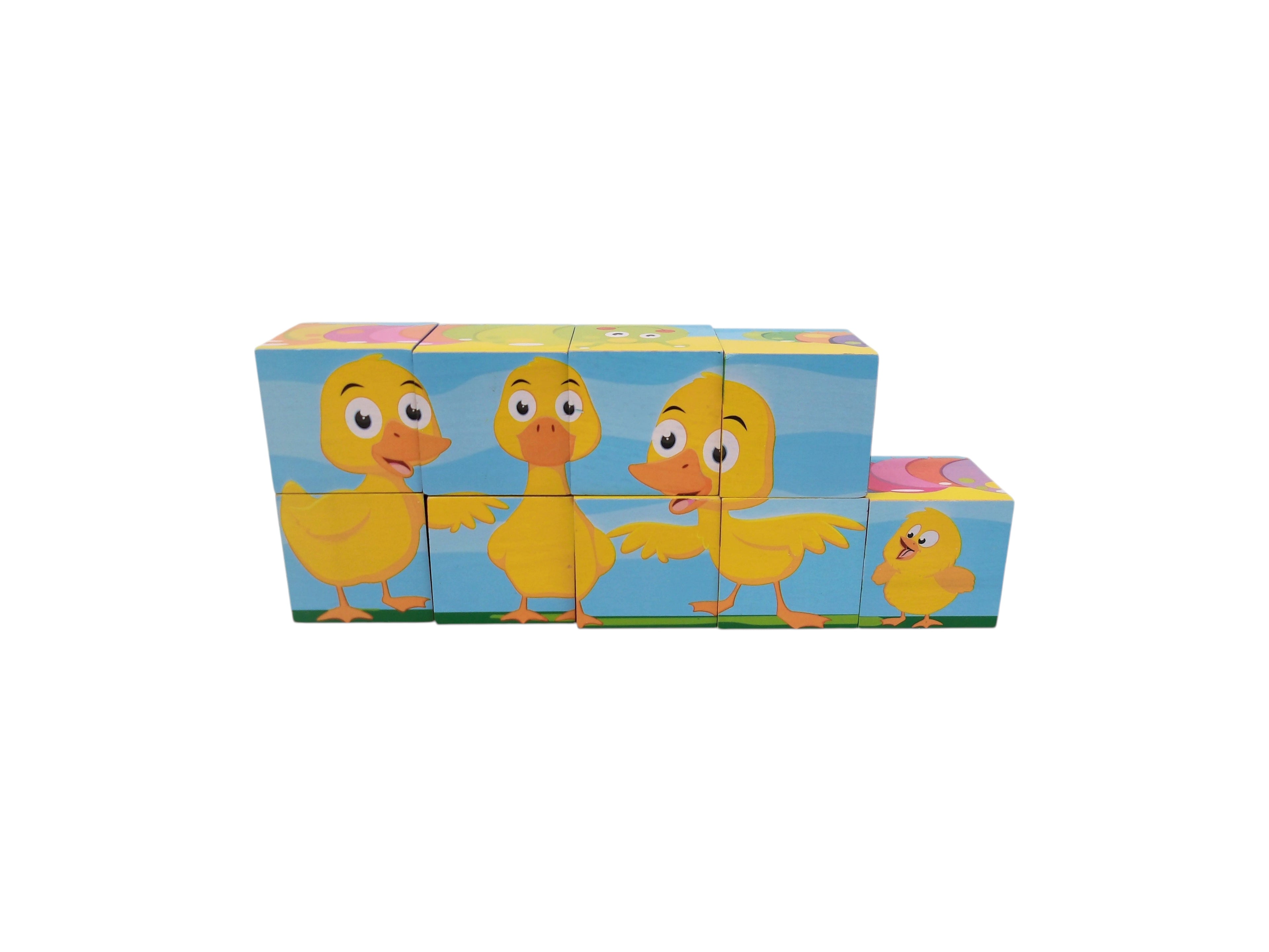 Puzzle - Cubes - Animaux