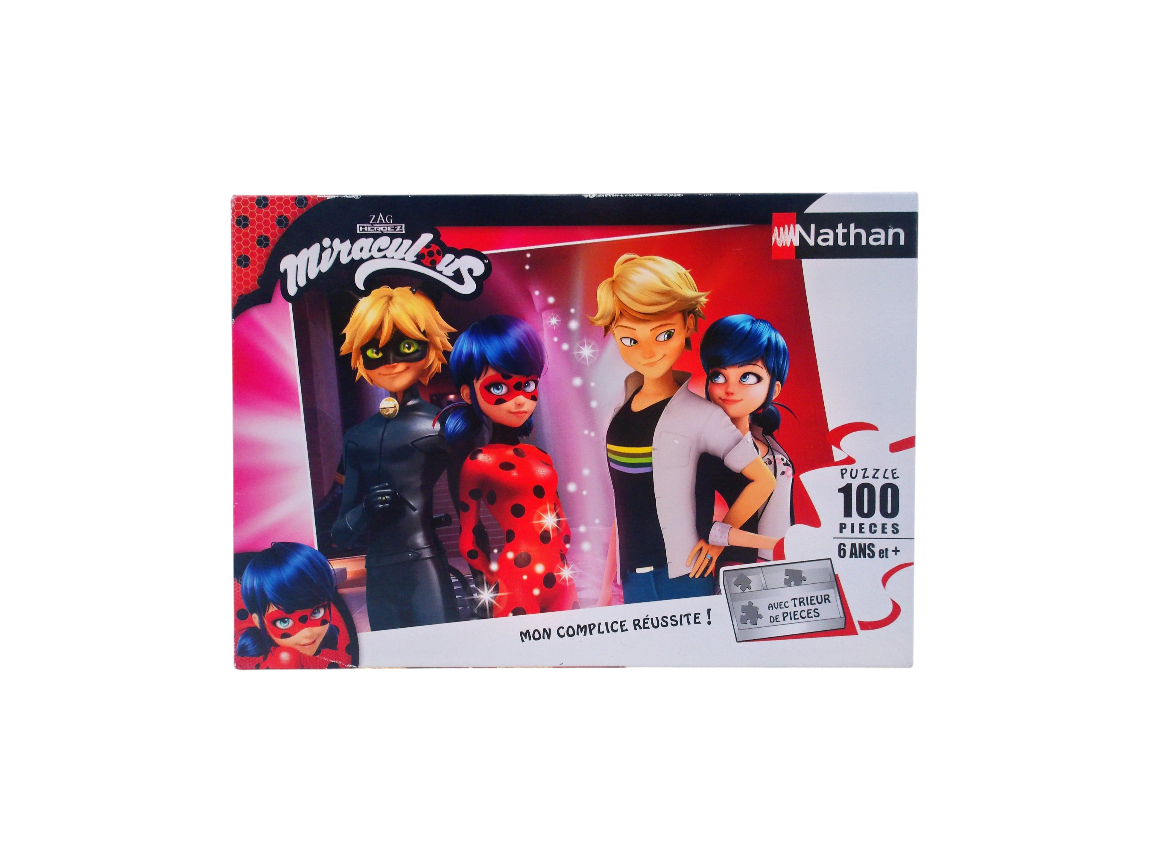 Puzzle - Miraculous - 100 pièces- Édition 2009