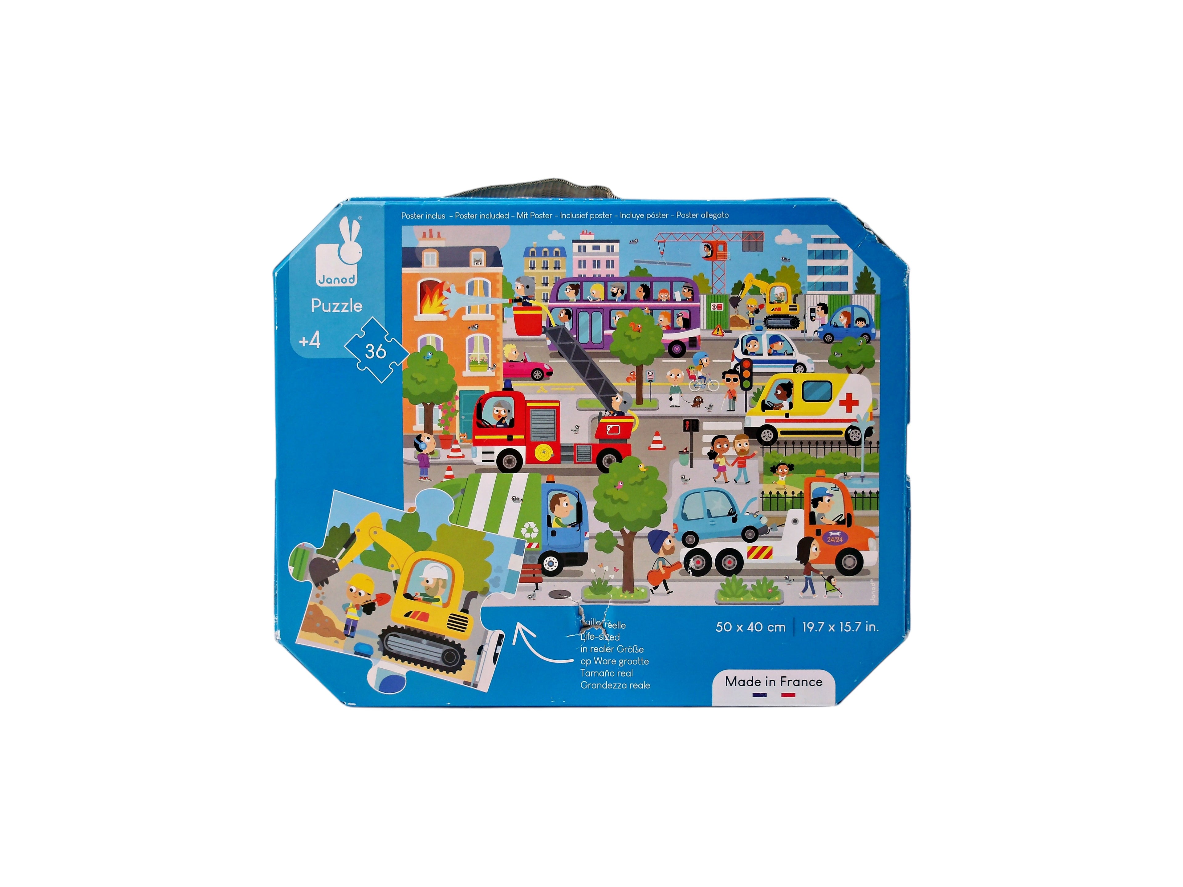 Puzzle - City - 36 pièces- Édition 2019