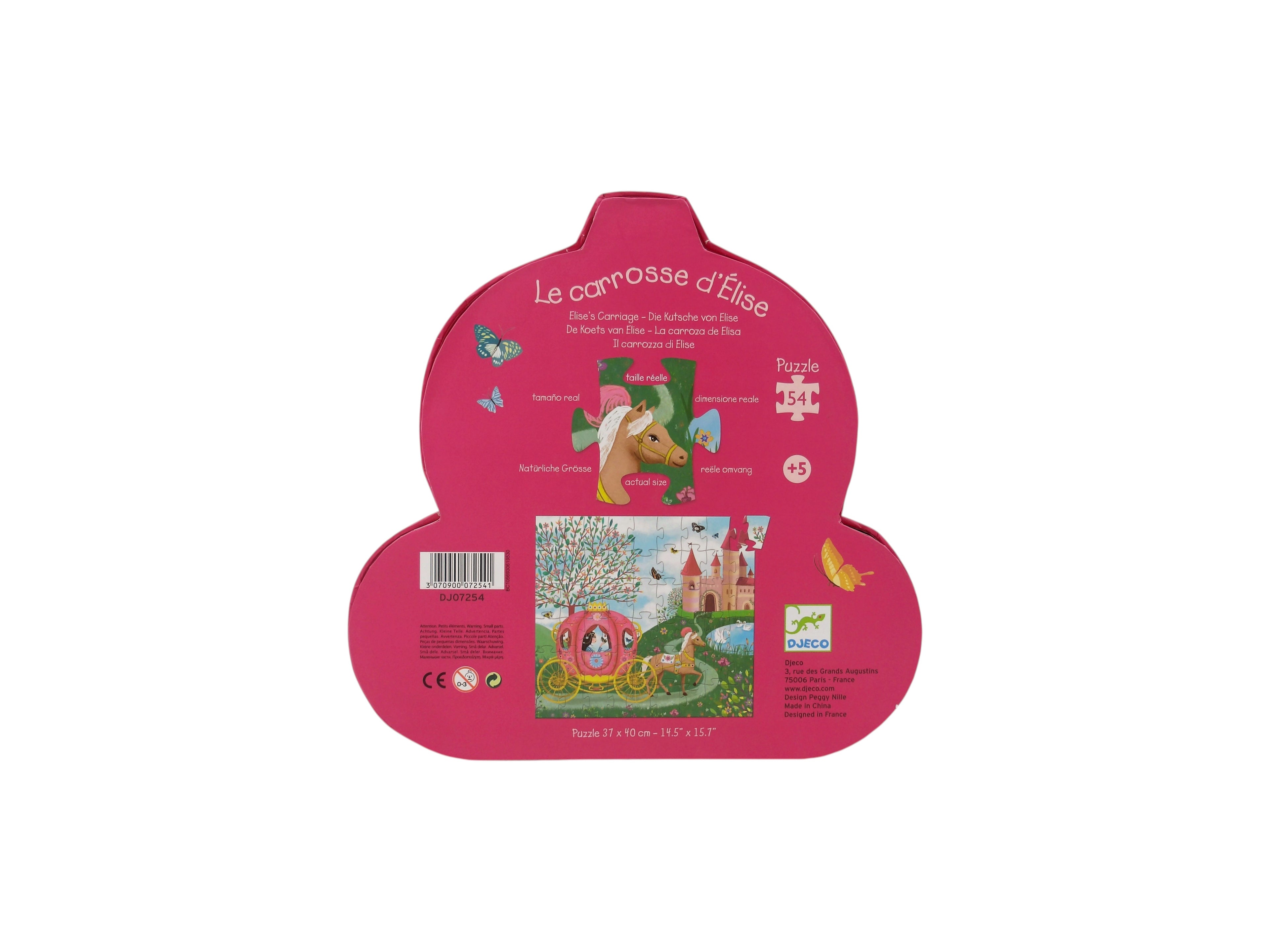 Puzzle silhouette - Le carrosse d&