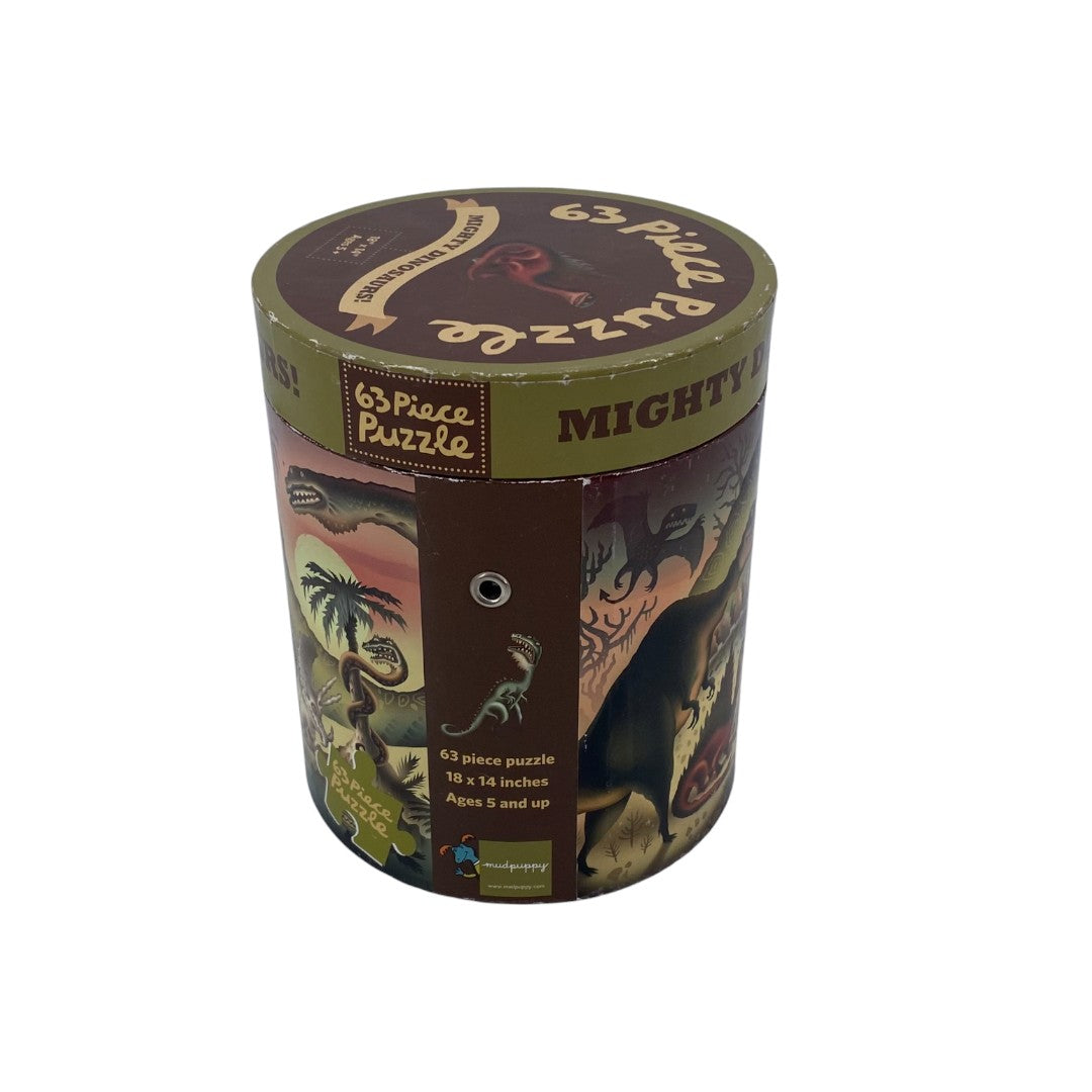 Puzzle - Mighty dinosaurs - 63 pièces