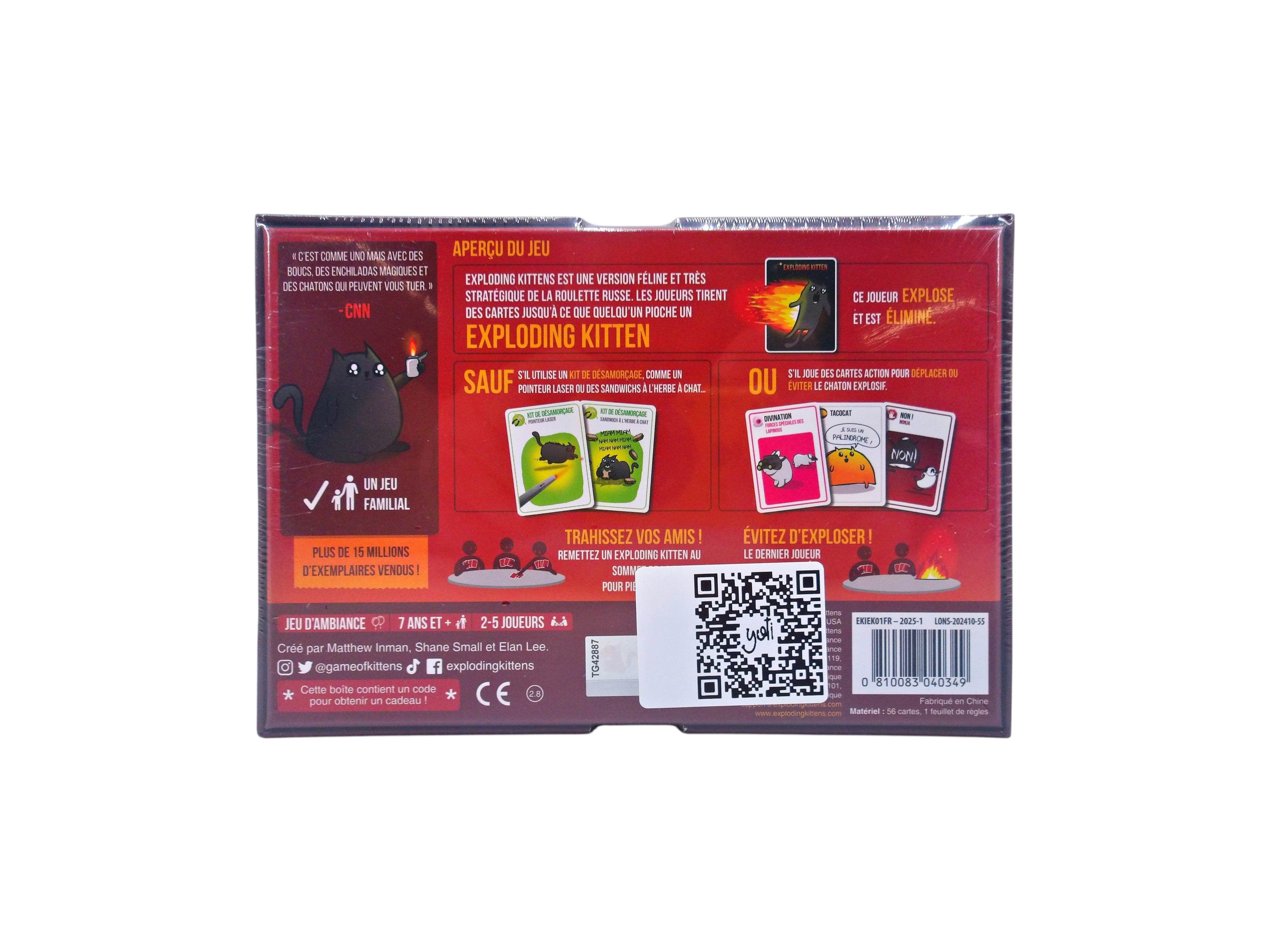 Exploding kittens- Édition 2025